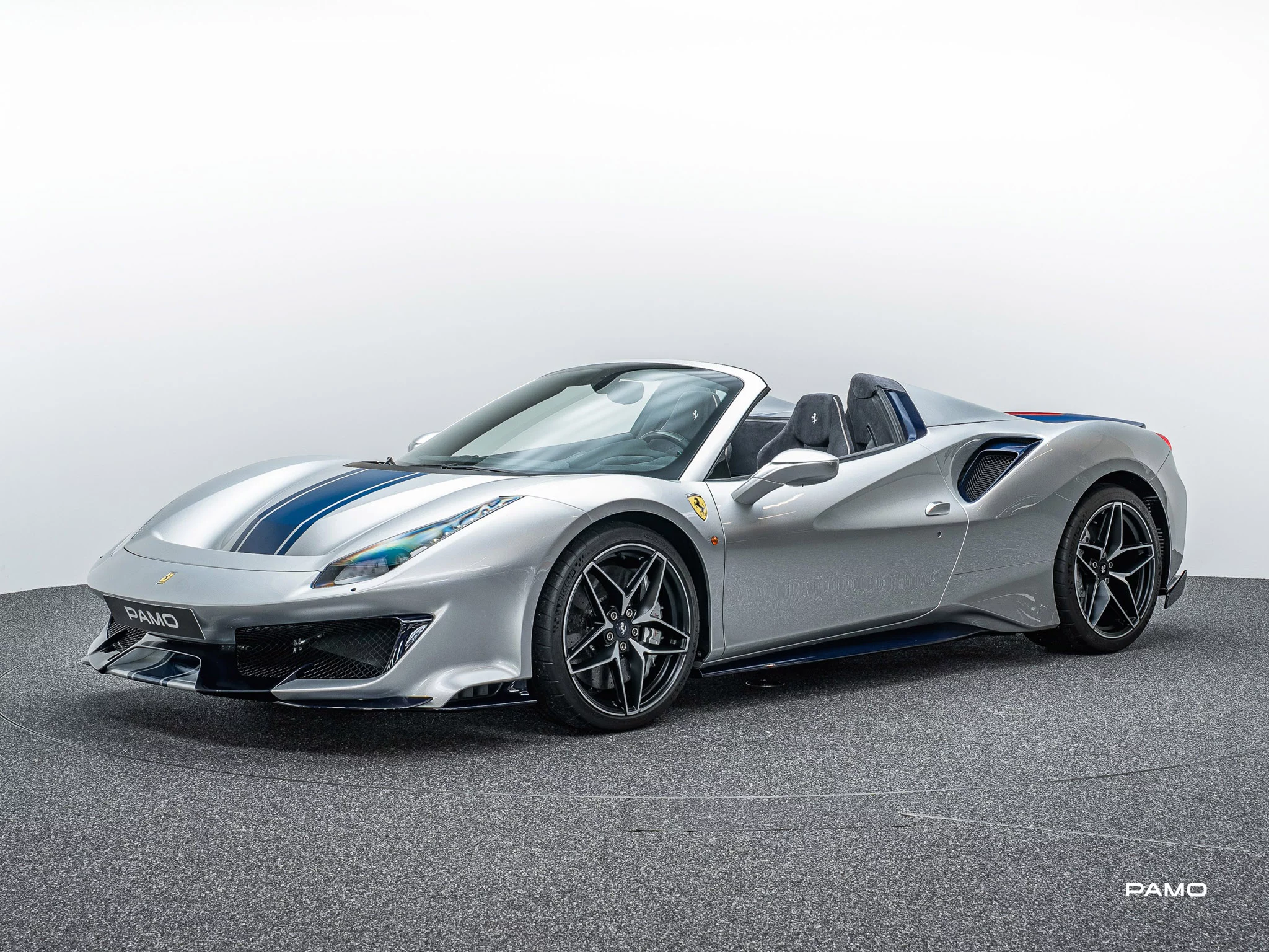 Sanu Silver Ferrari 488