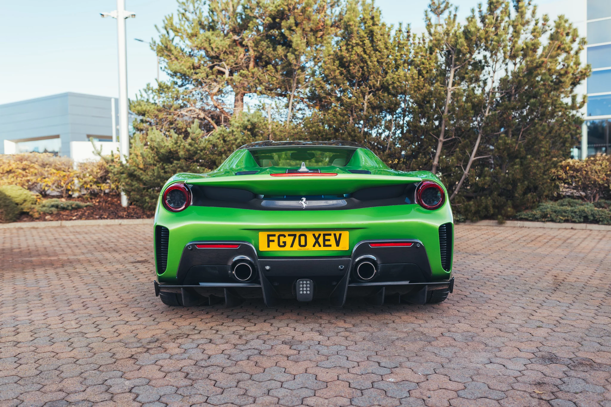 Verde Hy Kers Lucido Ferrari 488