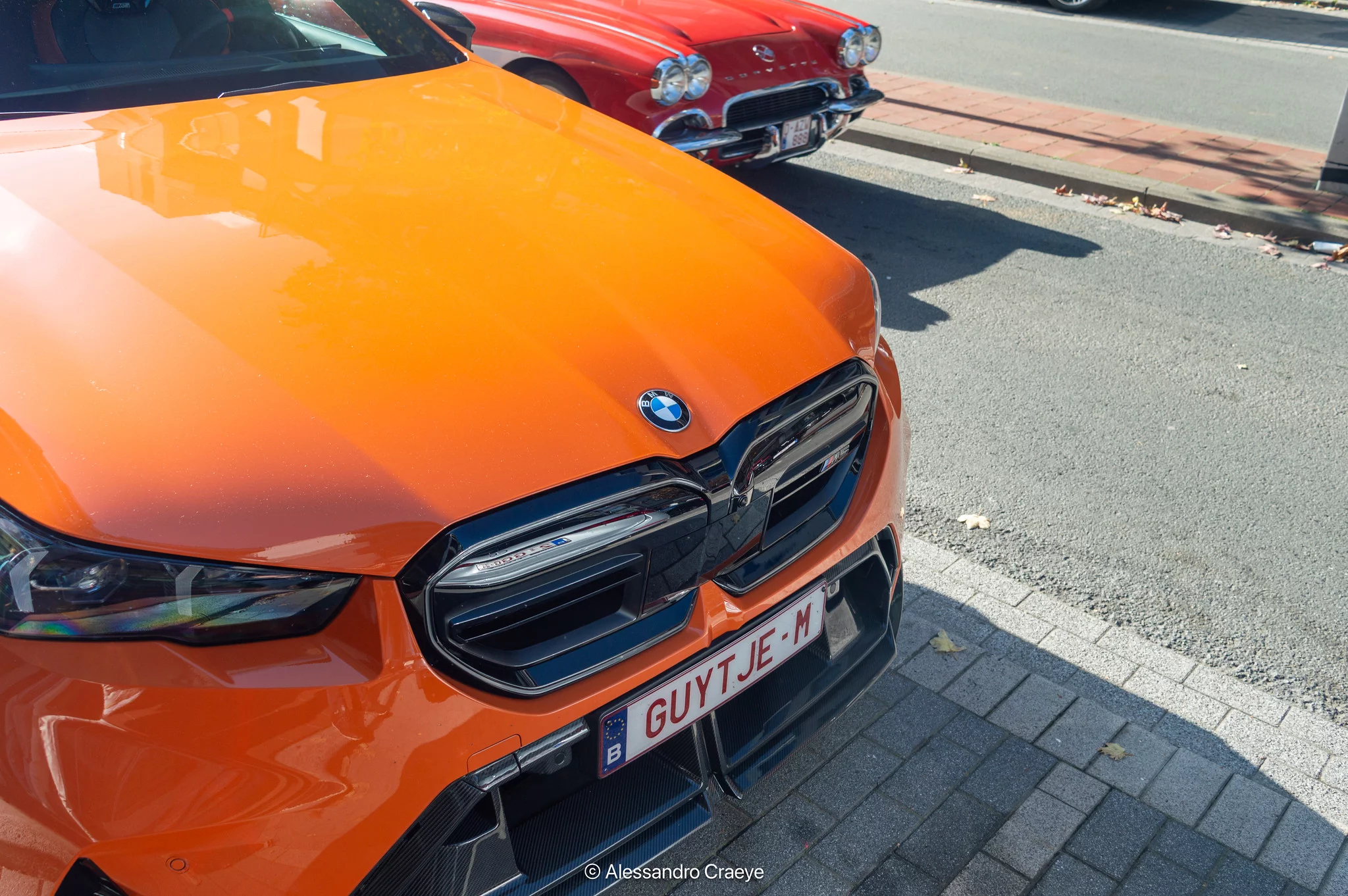 Fire Orange III BMW M5