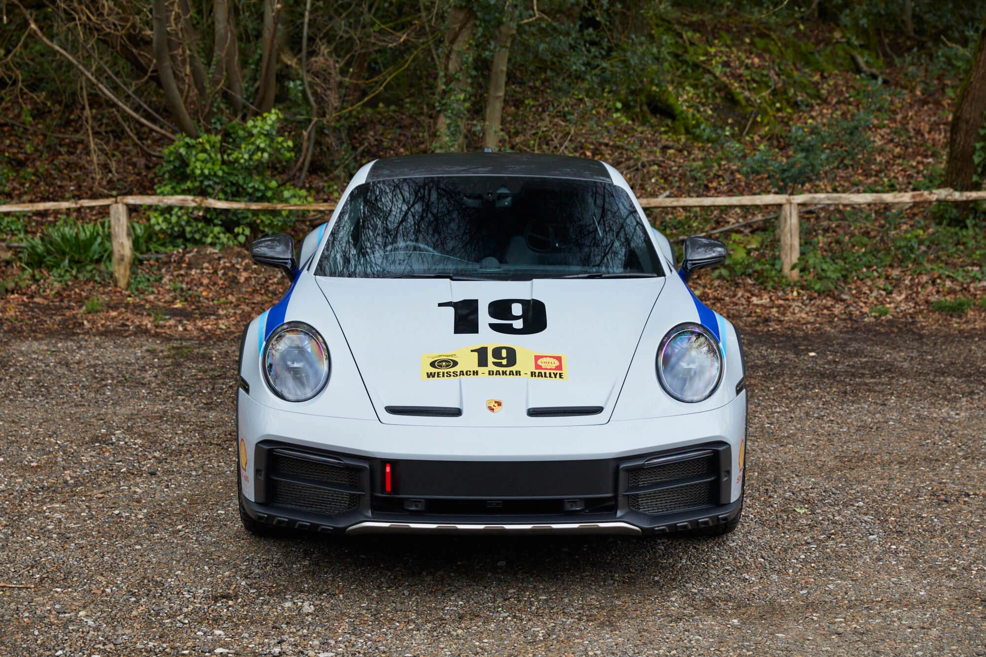 Ice Grey Metallic Porsche 911 Dakar