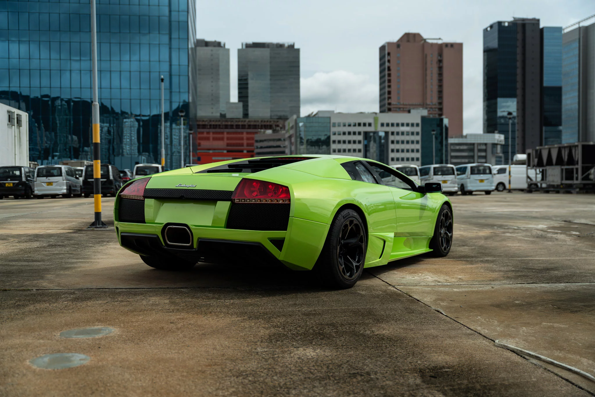 Verde Ithaca Lamborghini Murciélago