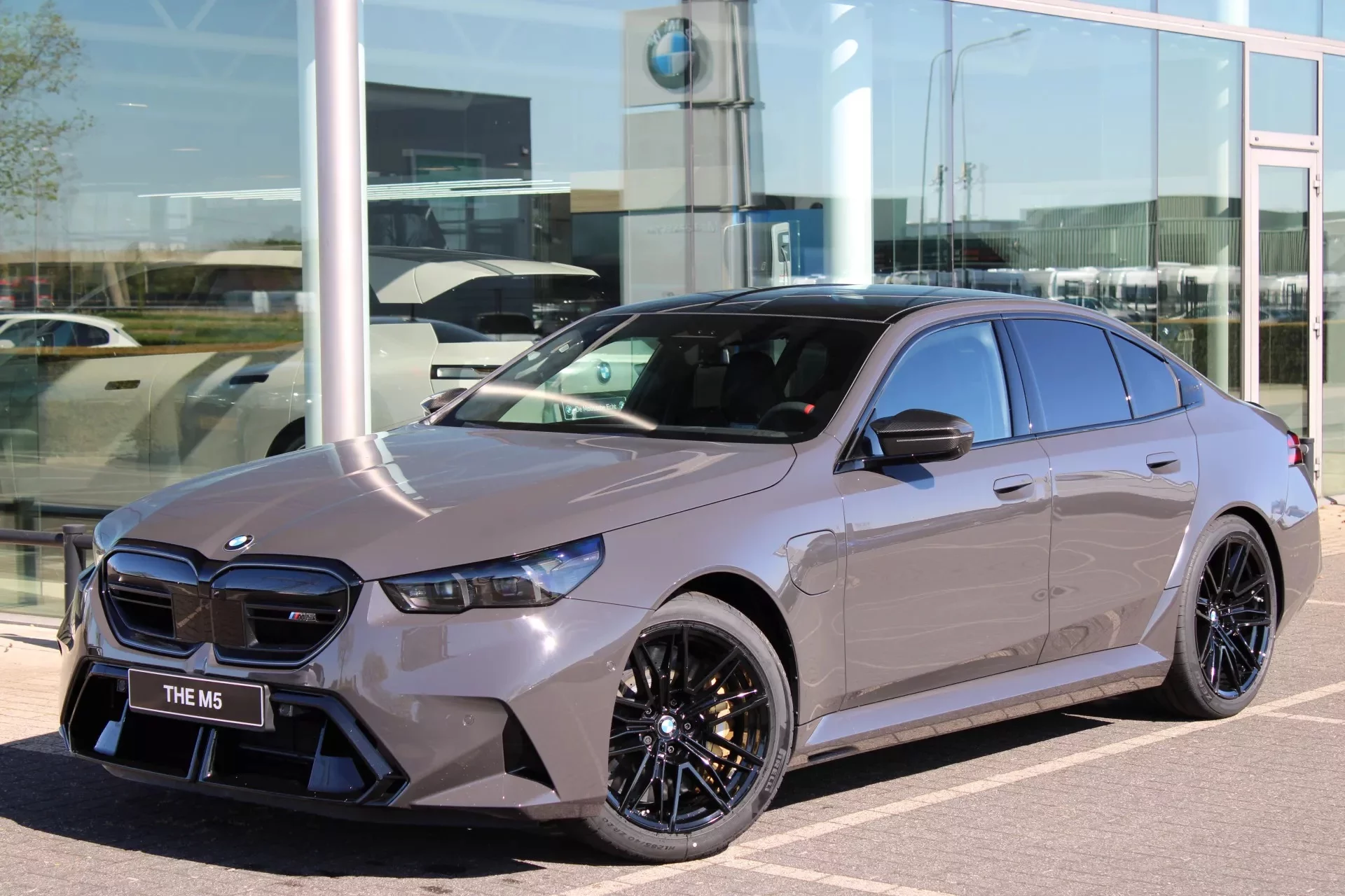 Grey Black BMW M5