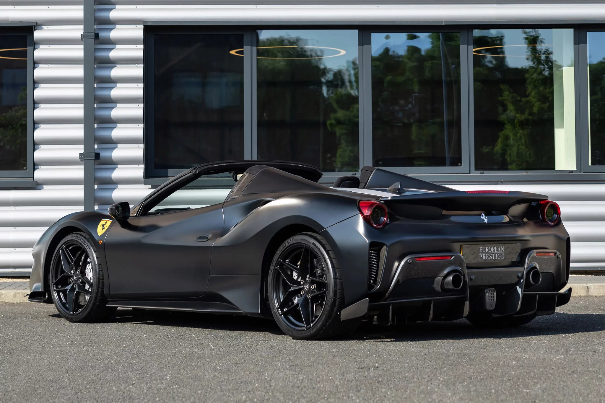 Nero DS Opaco Ferrari 488