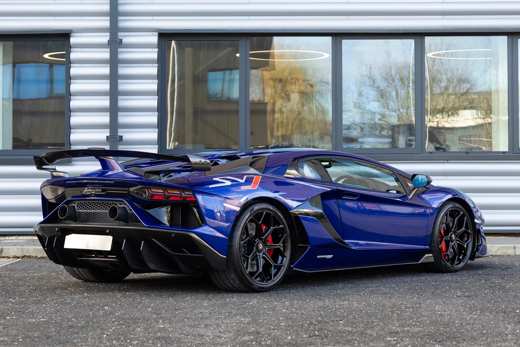 Blu Nereid Lamborghini Aventador