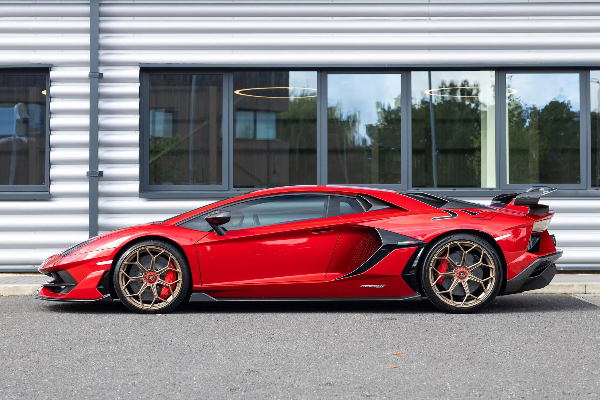 Rosso Bia Lamborghini Aventador