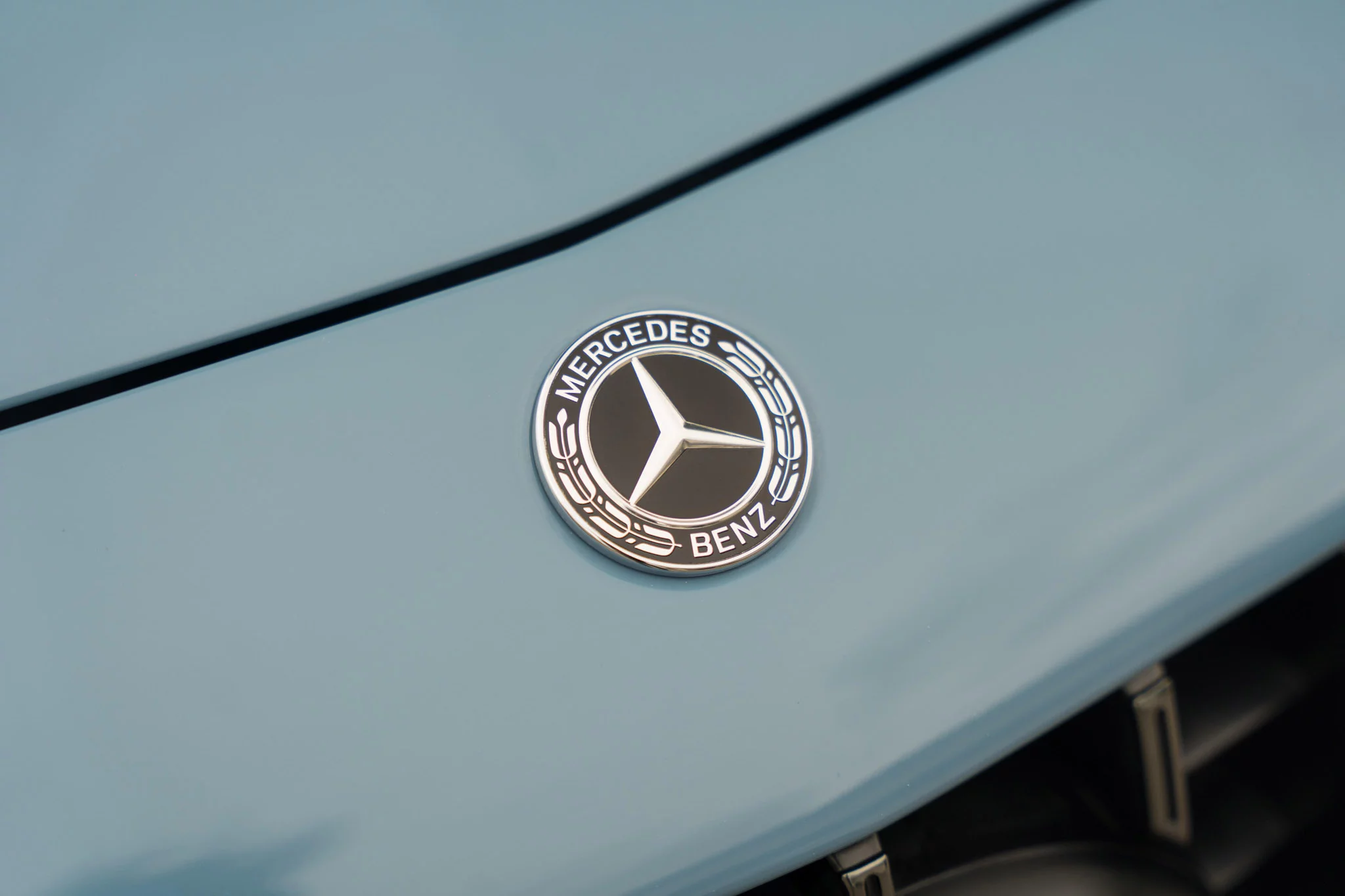 China Blue Mercedes-AMG GT