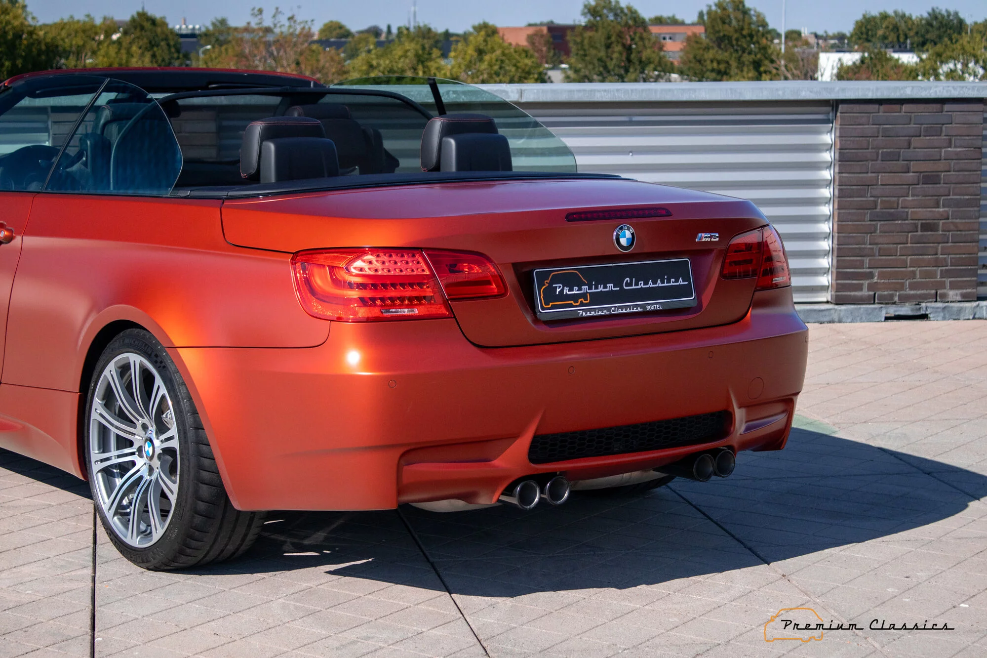 Frozen Red BMW M3