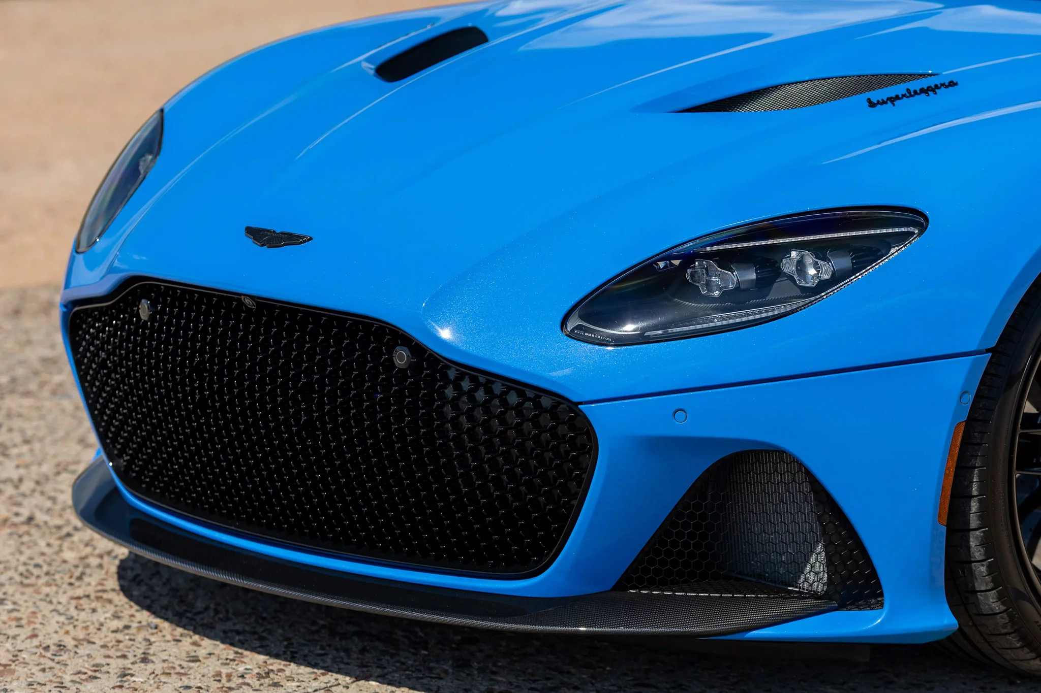 Ceramic Blue Aston Martin DBS