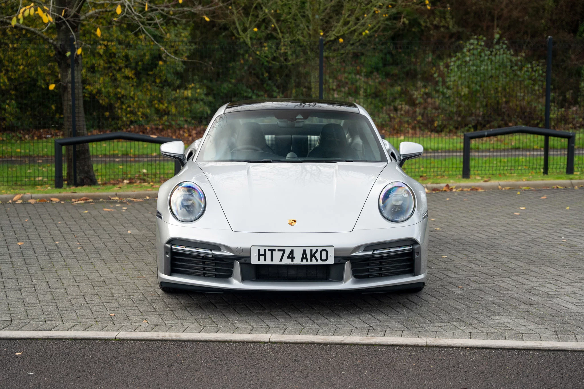 GT Silver Metallic Porsche 911 Turbo
