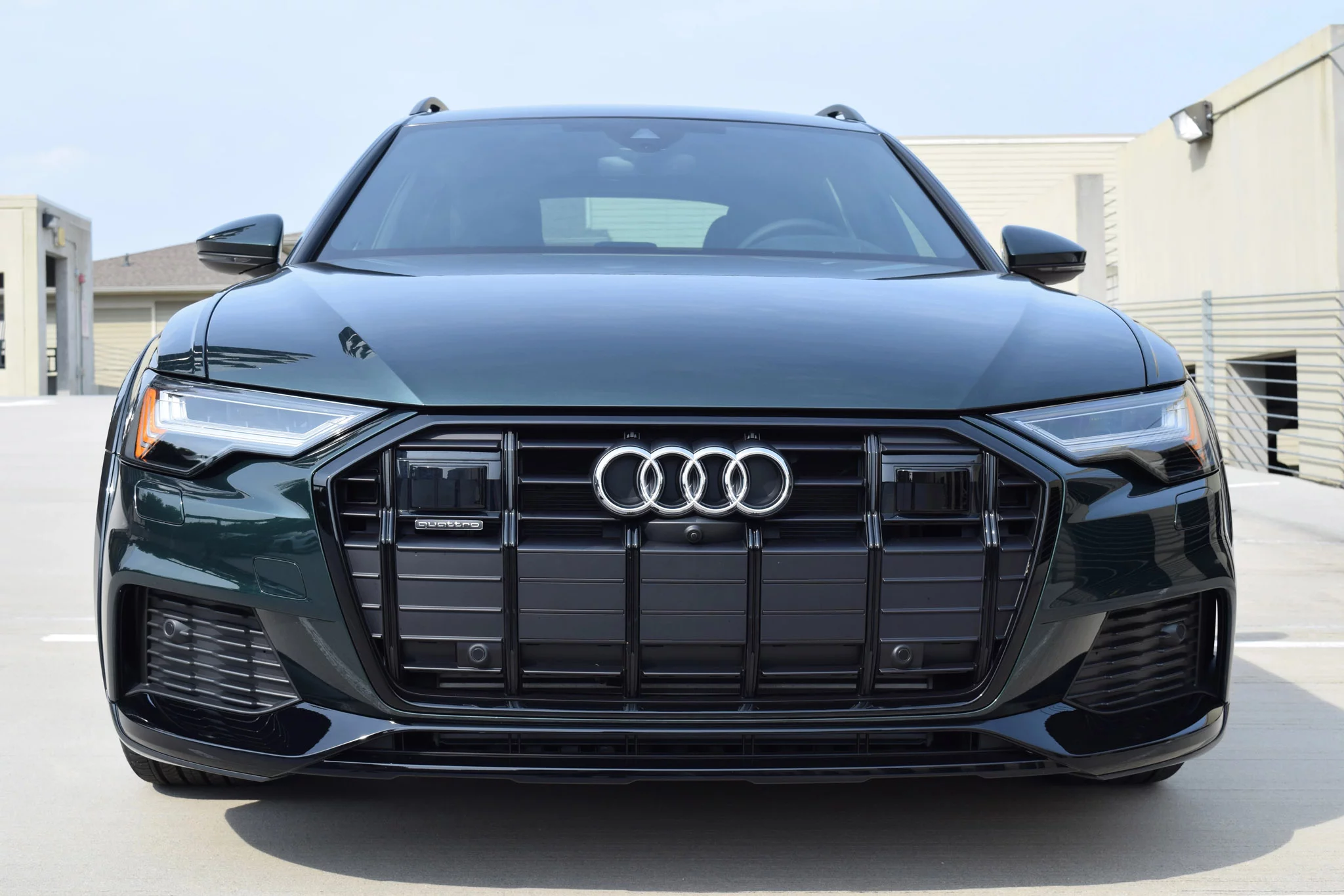 Forest Green Metallic Audi A6