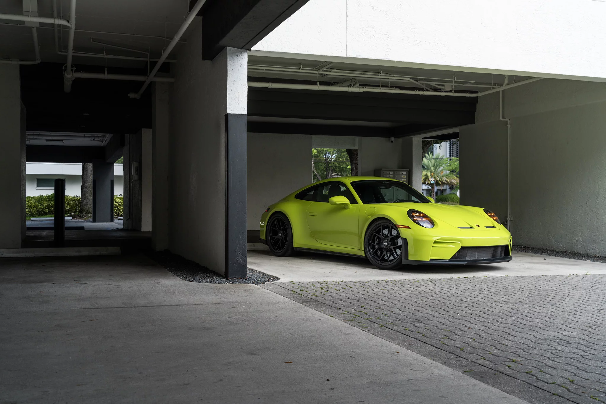 Light Green Porsche 911 GT3
