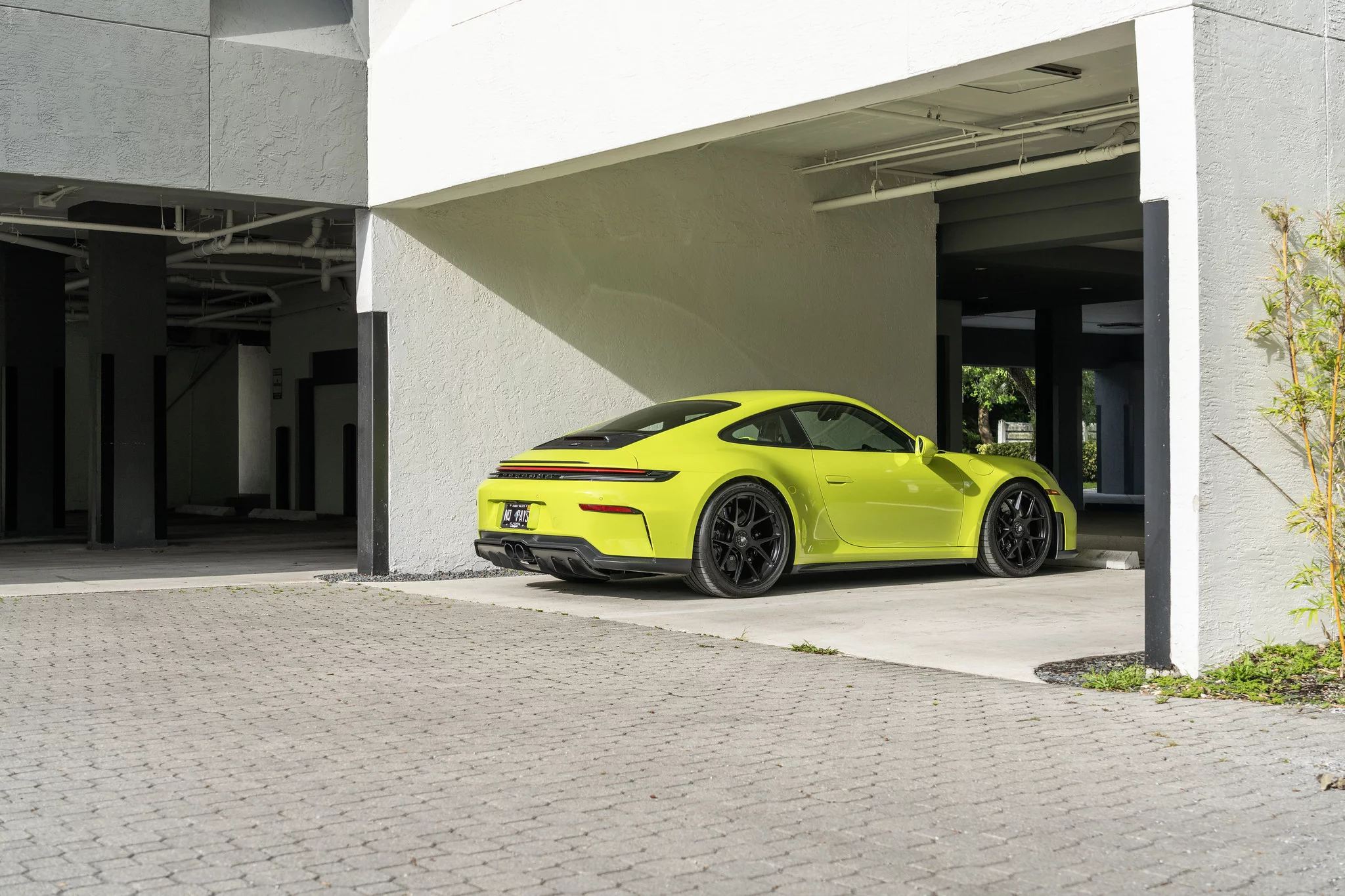 Light Green Porsche 911 GT3