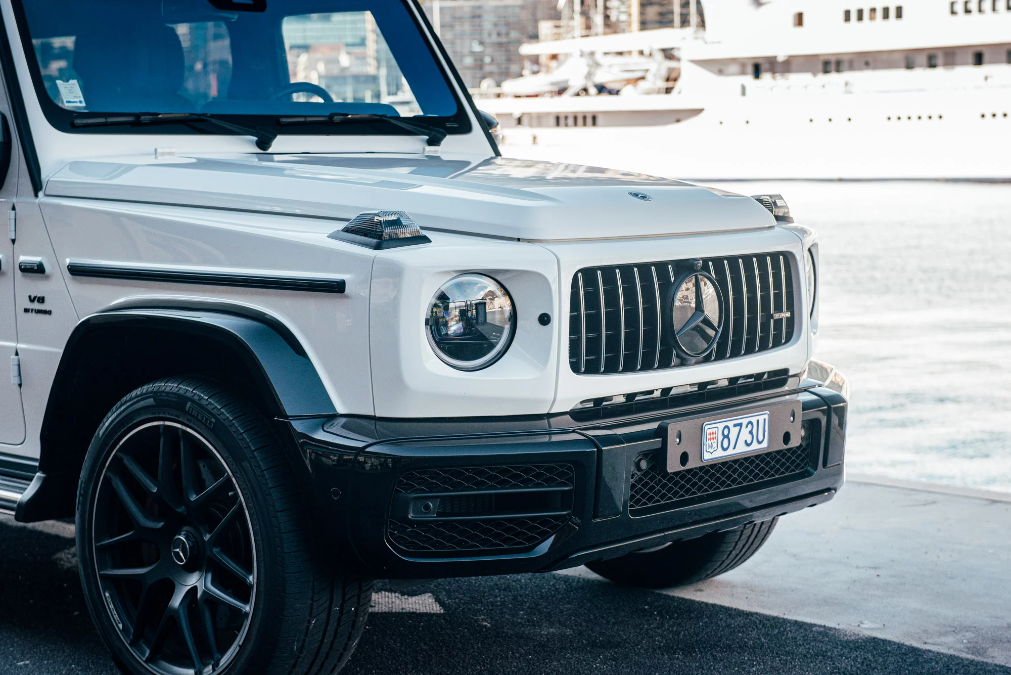 Polar White Mercedes-AMG G 63