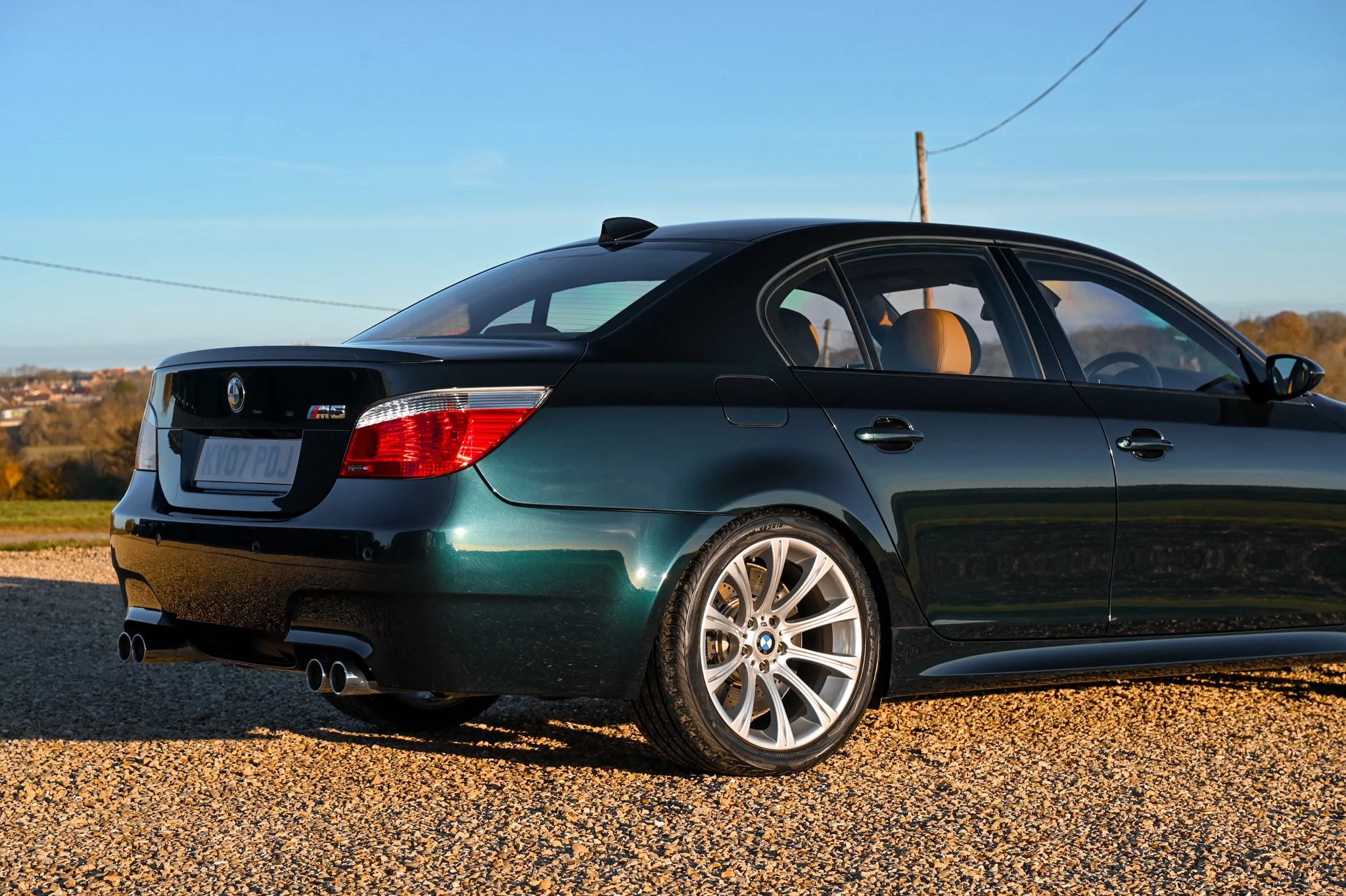 Malachite Green Dark BMW M5