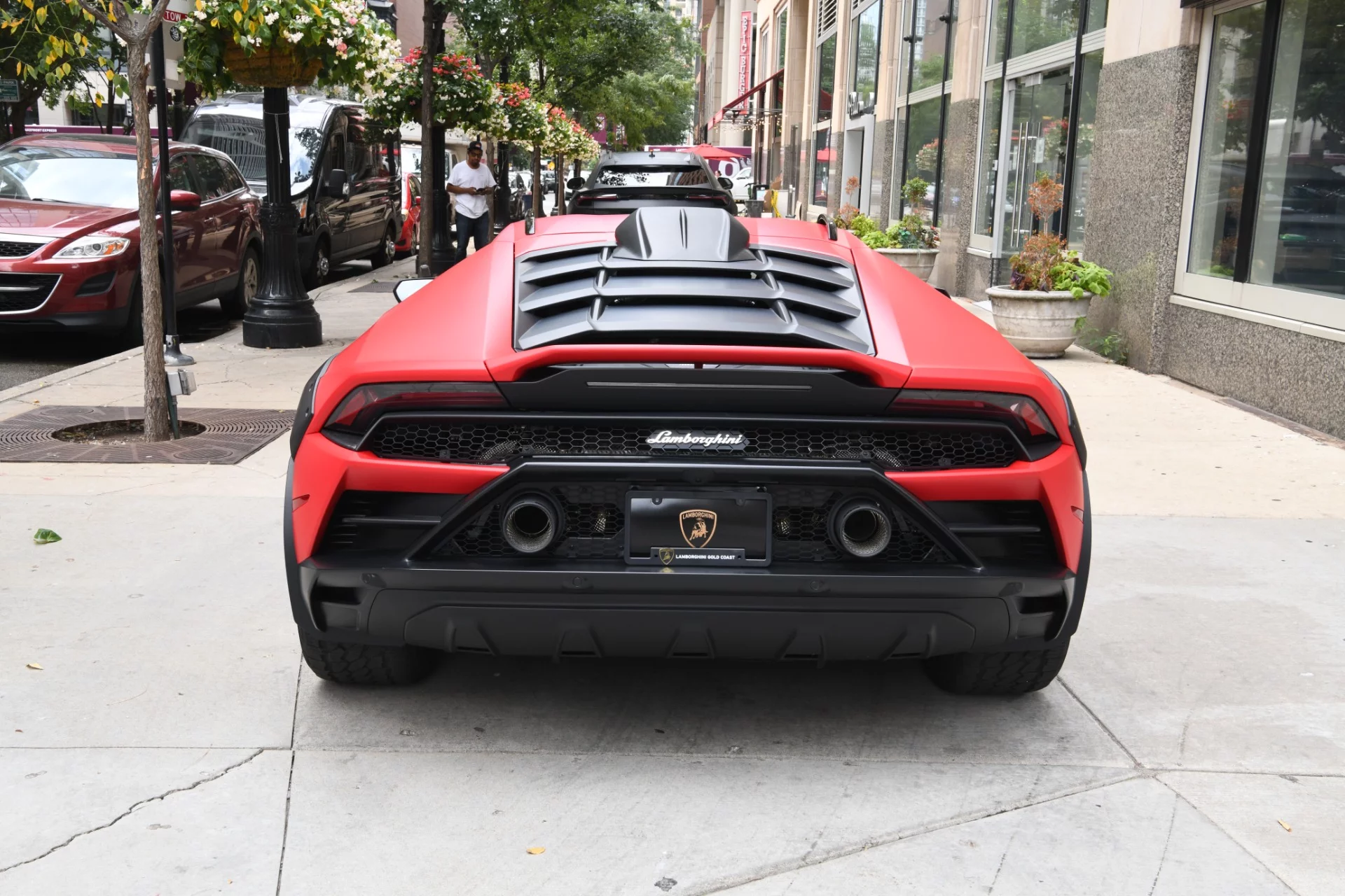 Rosso Mimir Lamborghini Huracán