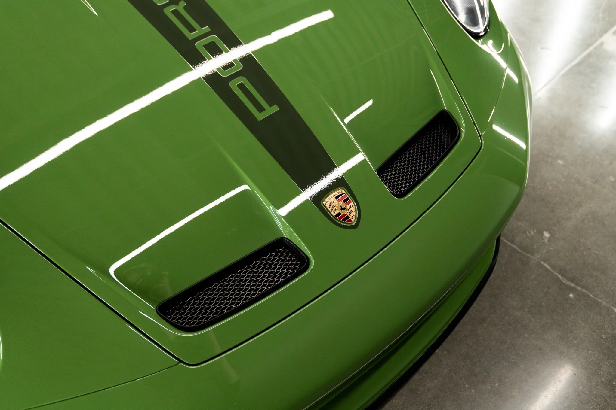Olive Green Porsche 911 GT3