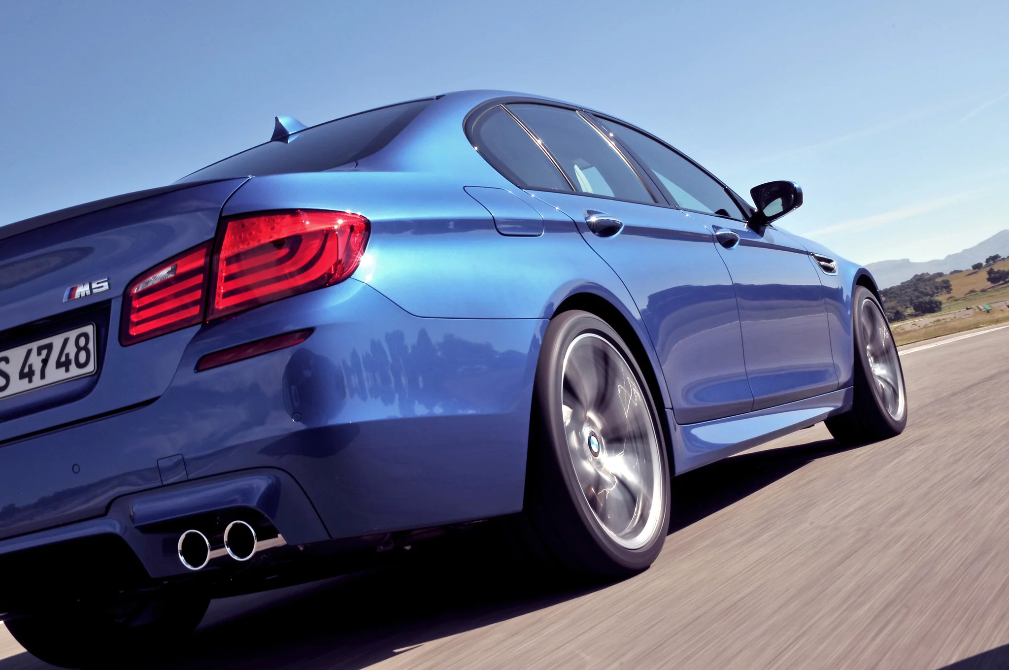 Monte Carlo Blue BMW M5