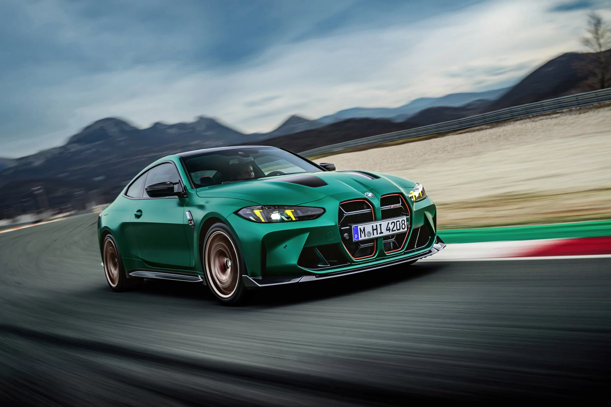 Frozen Isle of Man Green BMW M4