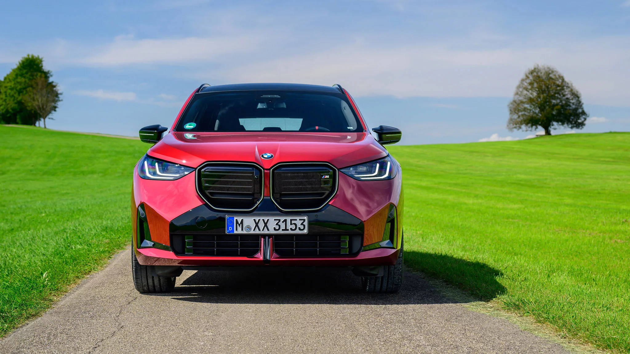 Fire Red BMW X3