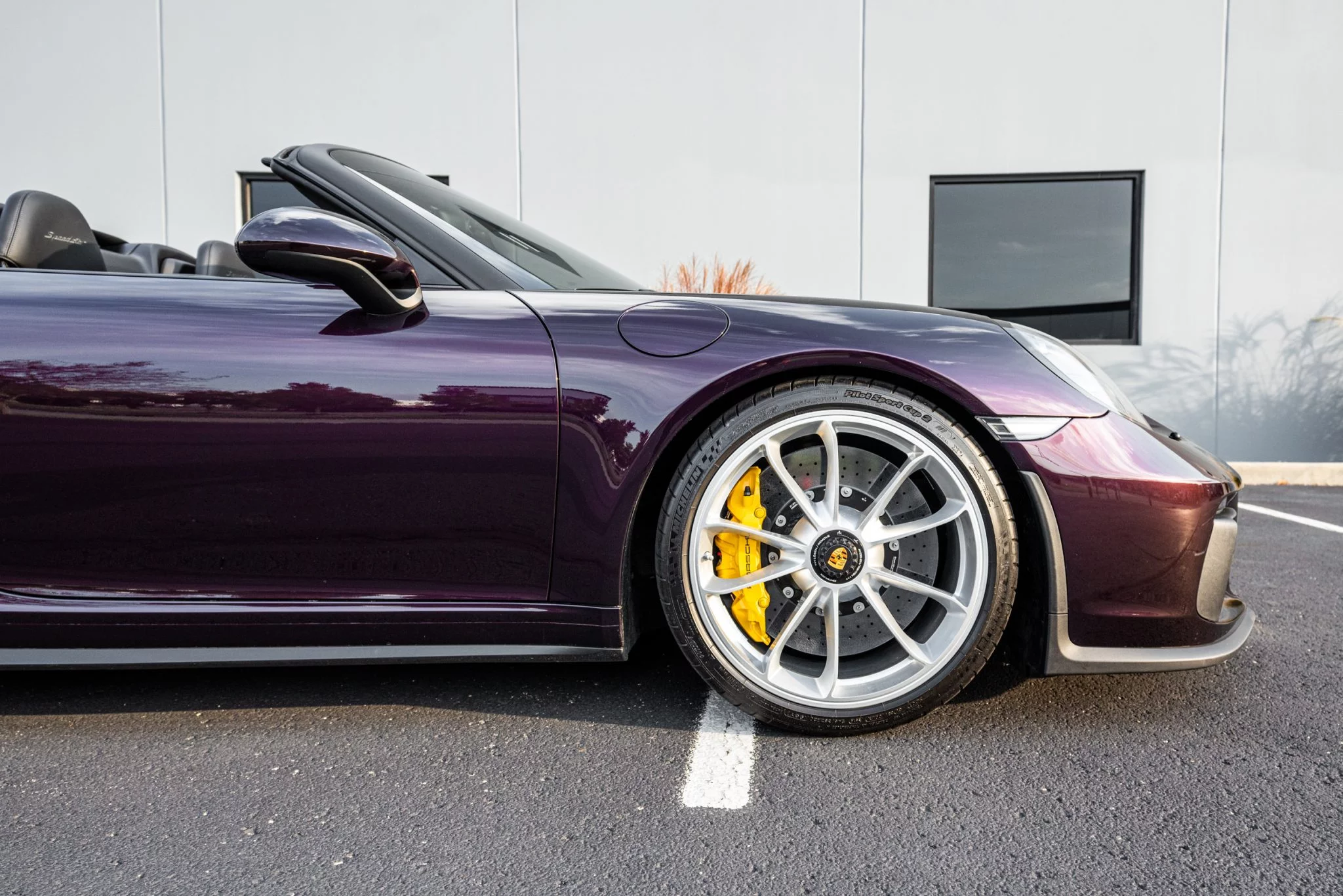 Amethyst Metallic Porsche 911 Speedster