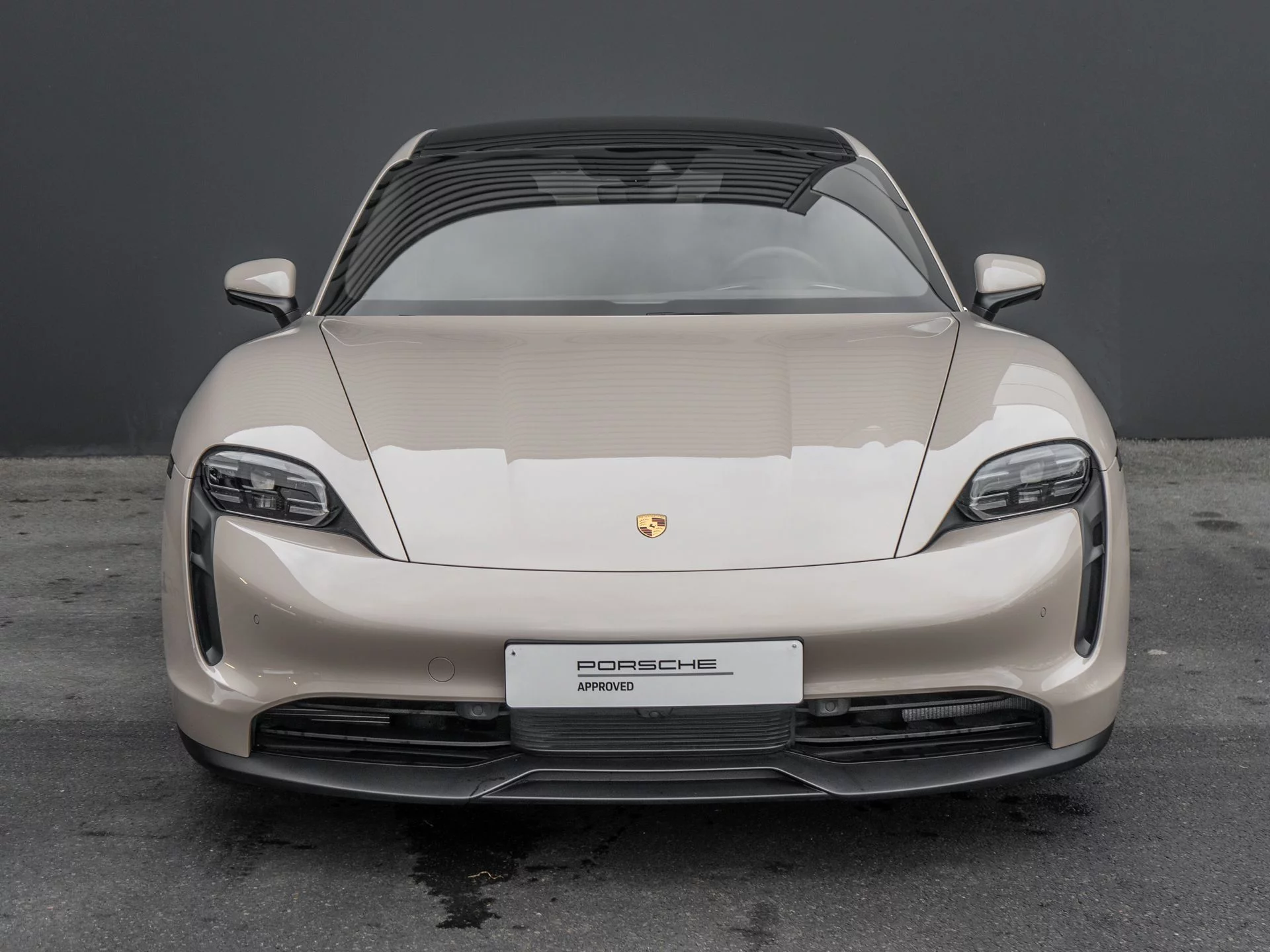 Coffee Beige Porsche Taycan