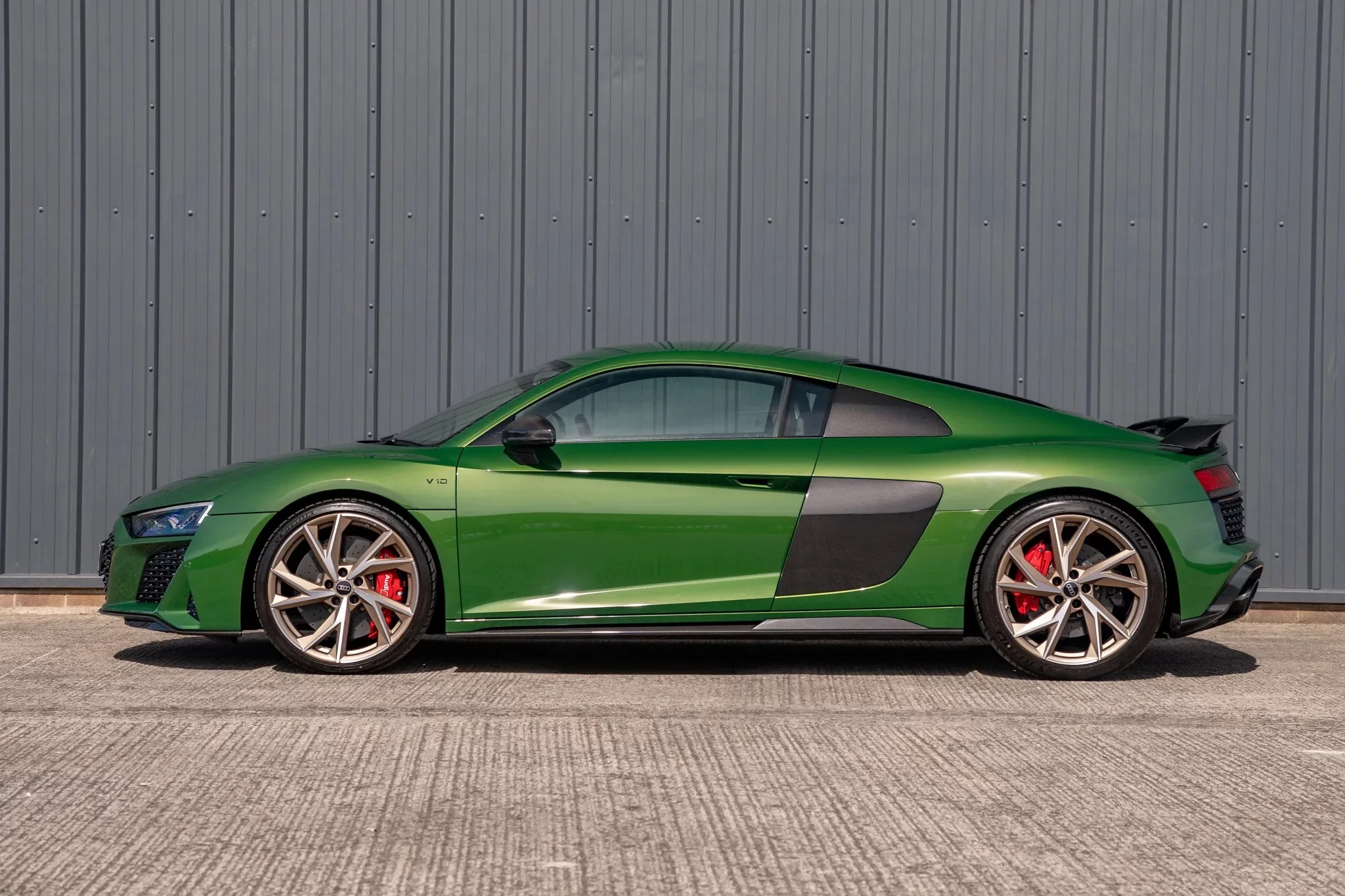 Sonoma Green Audi R8