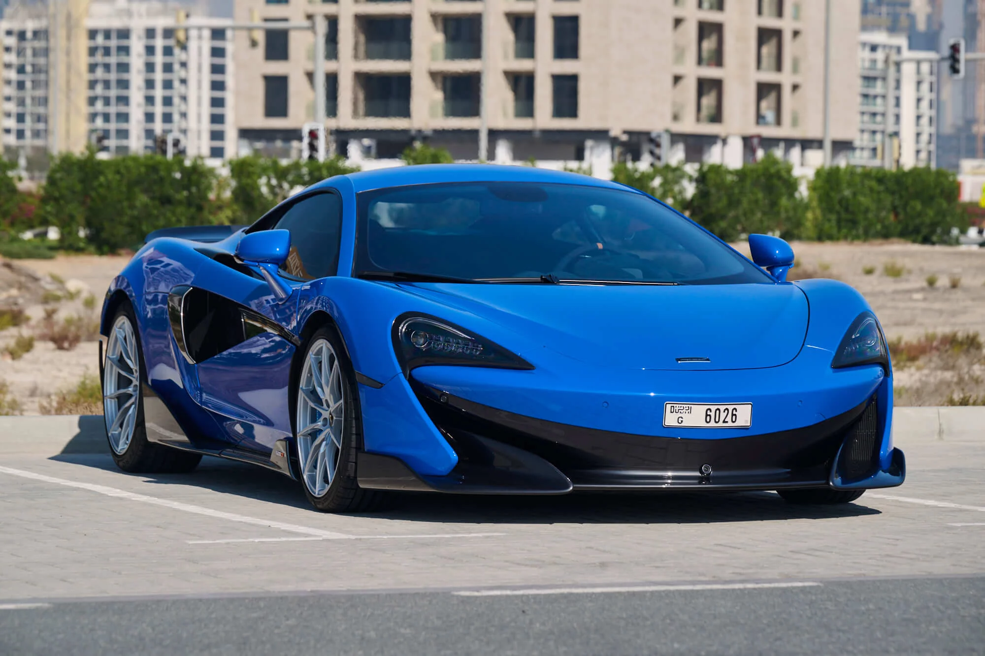 Paris Blue McLaren 600LT