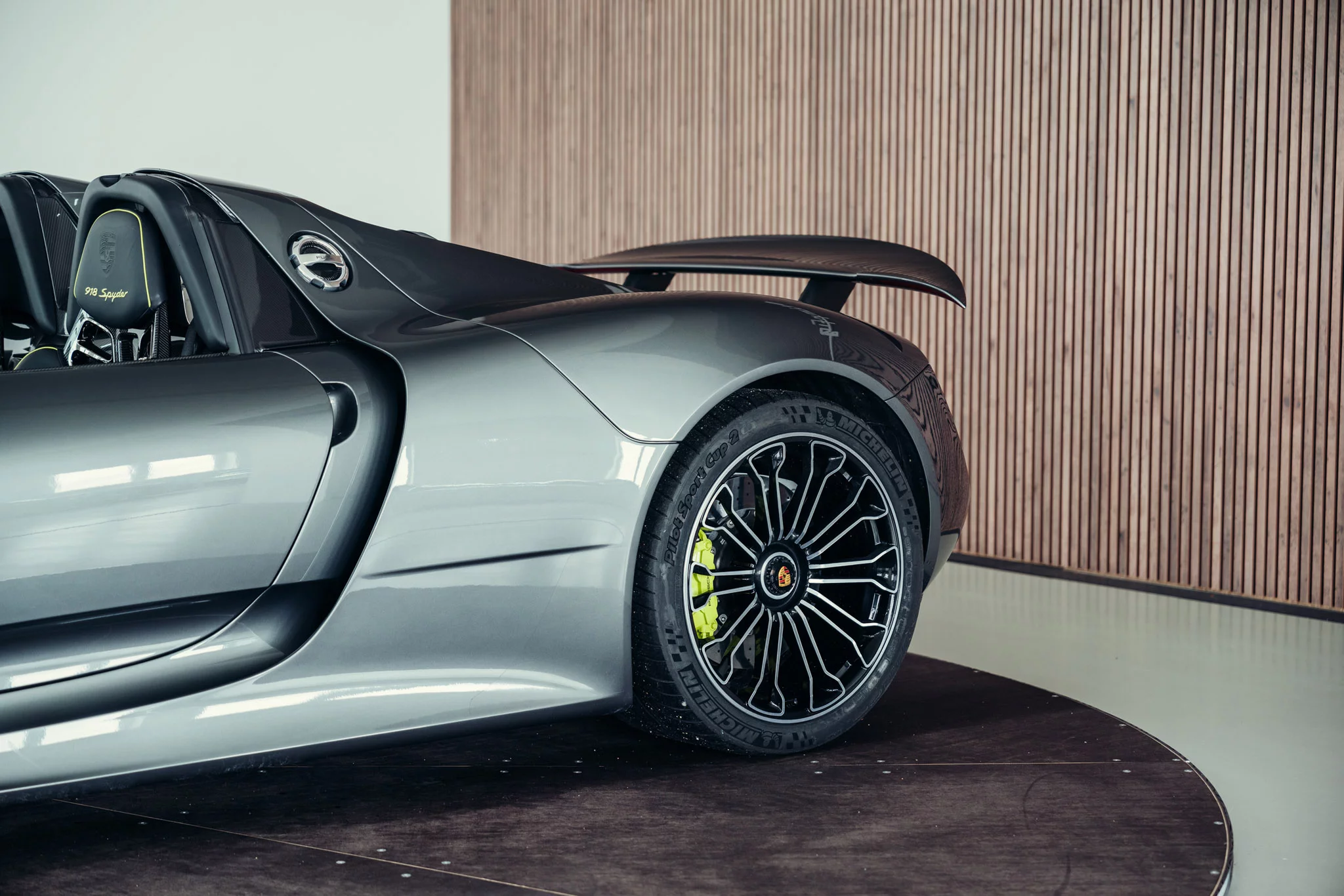 Meteor Grey Metallic Porsche 918 Spyder