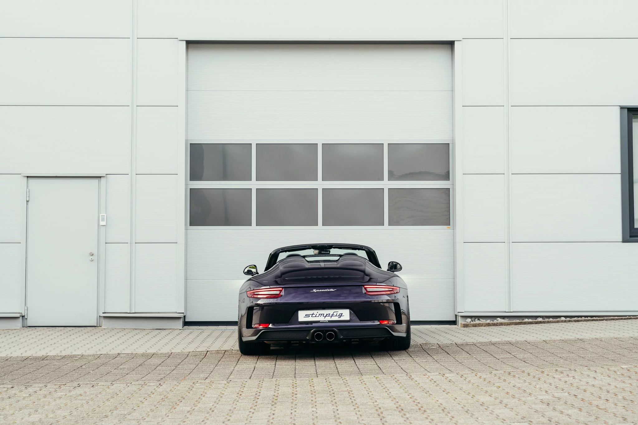 Viola Metallic Porsche 911 Speedster