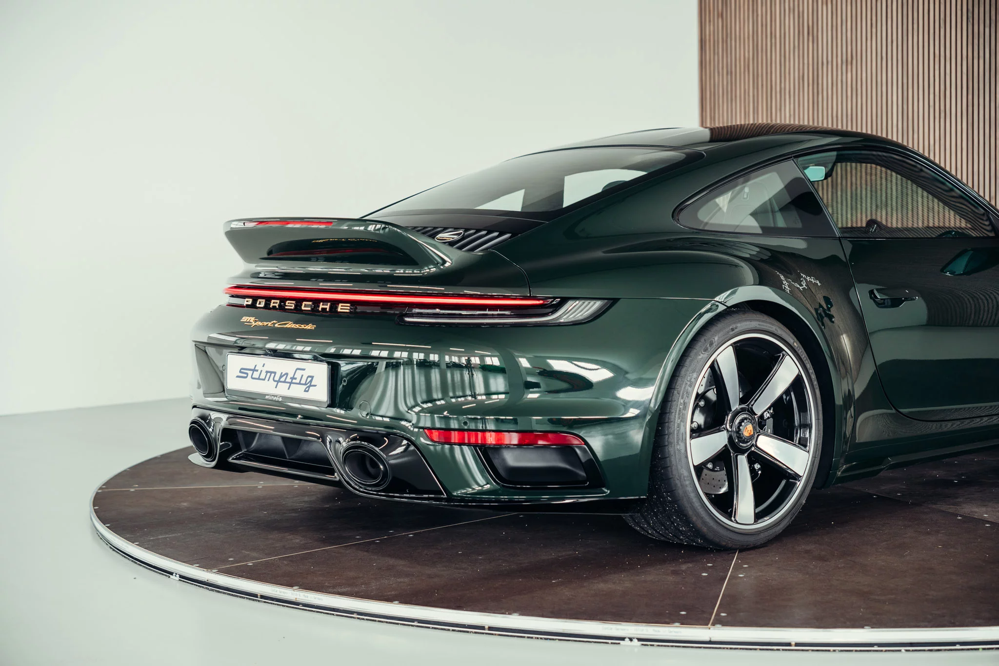 Brewster Green Porsche 911 Sport Classic