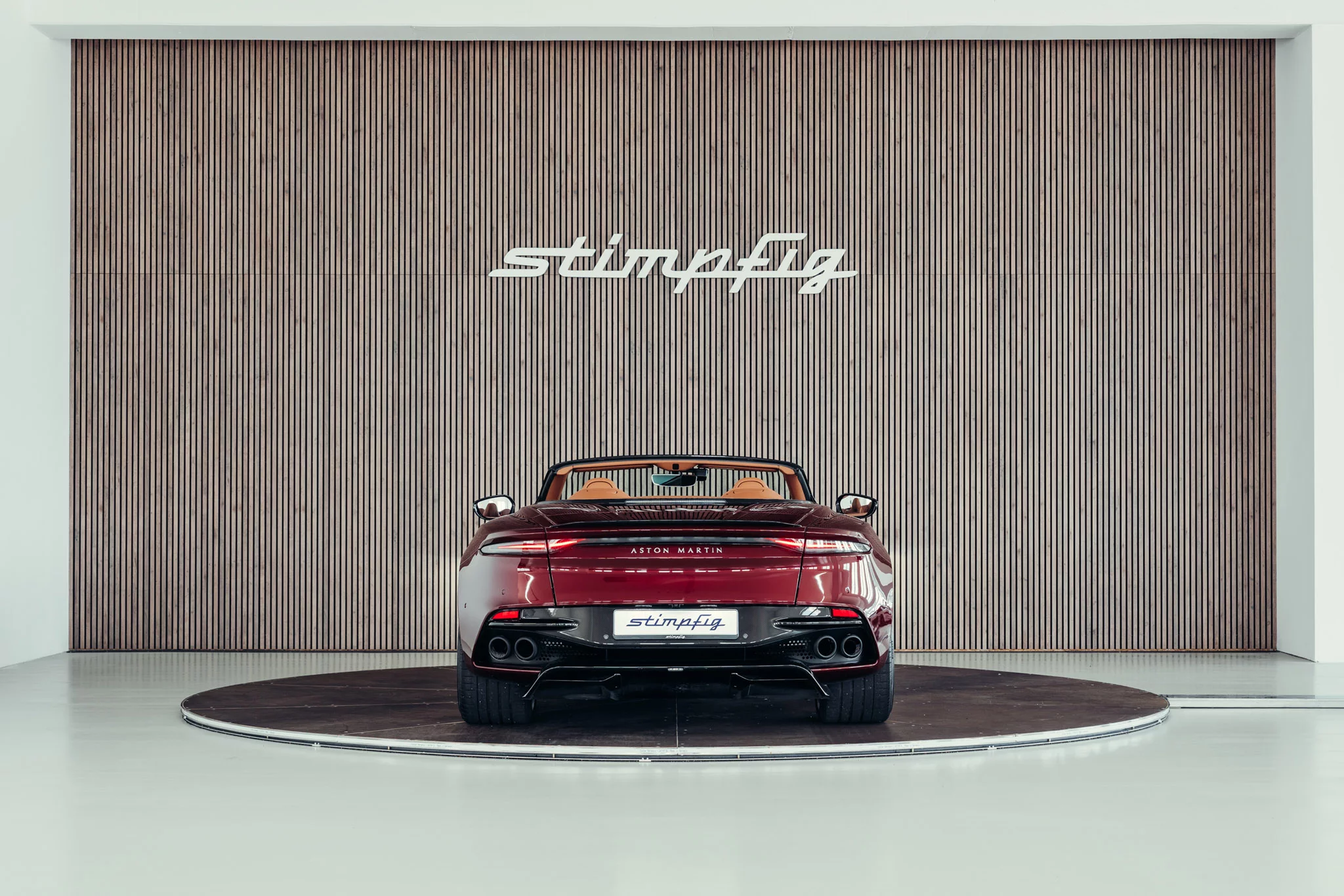Liquid Crimson Aston Martin DBS