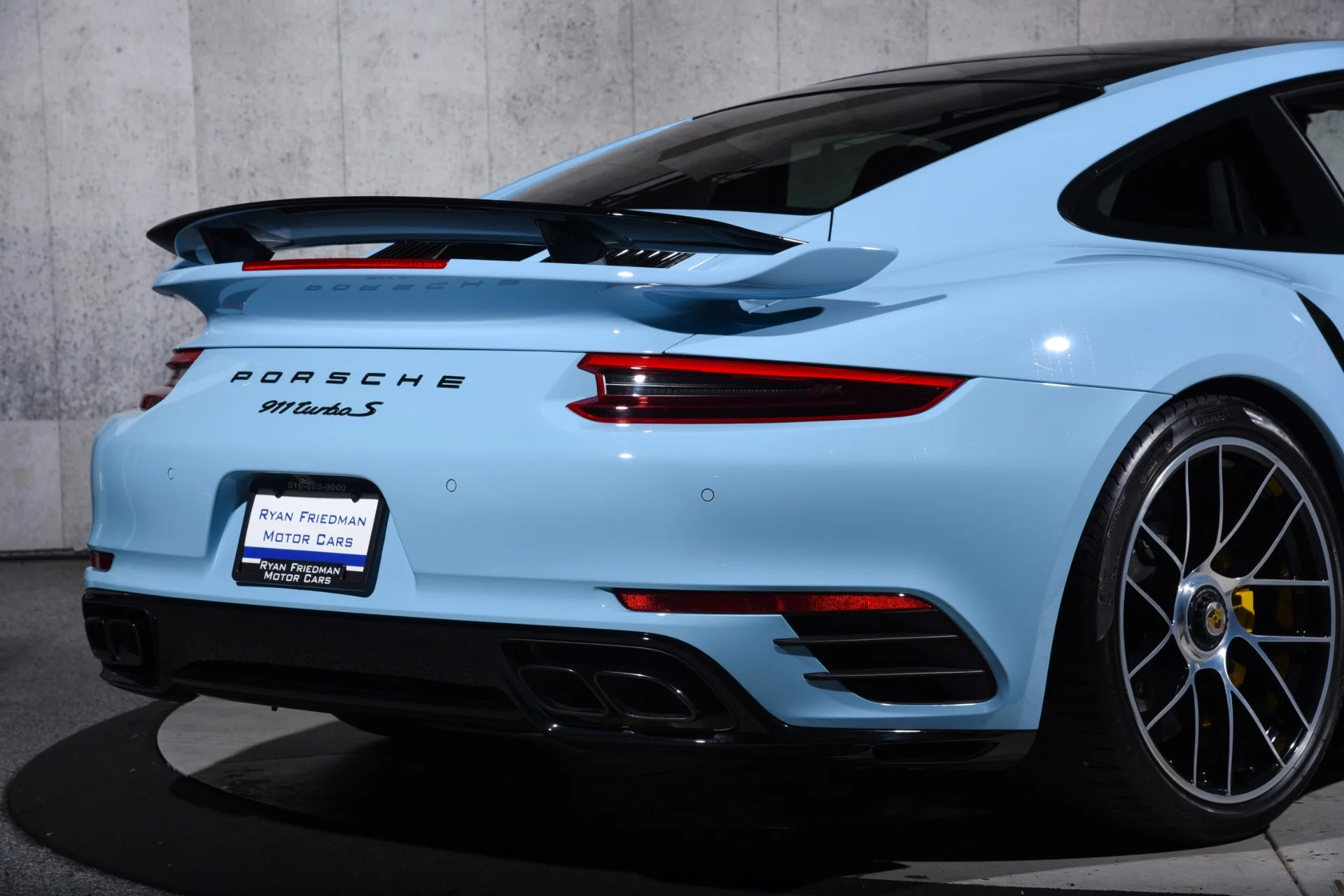 Gulf Blue Porsche 911 Turbo