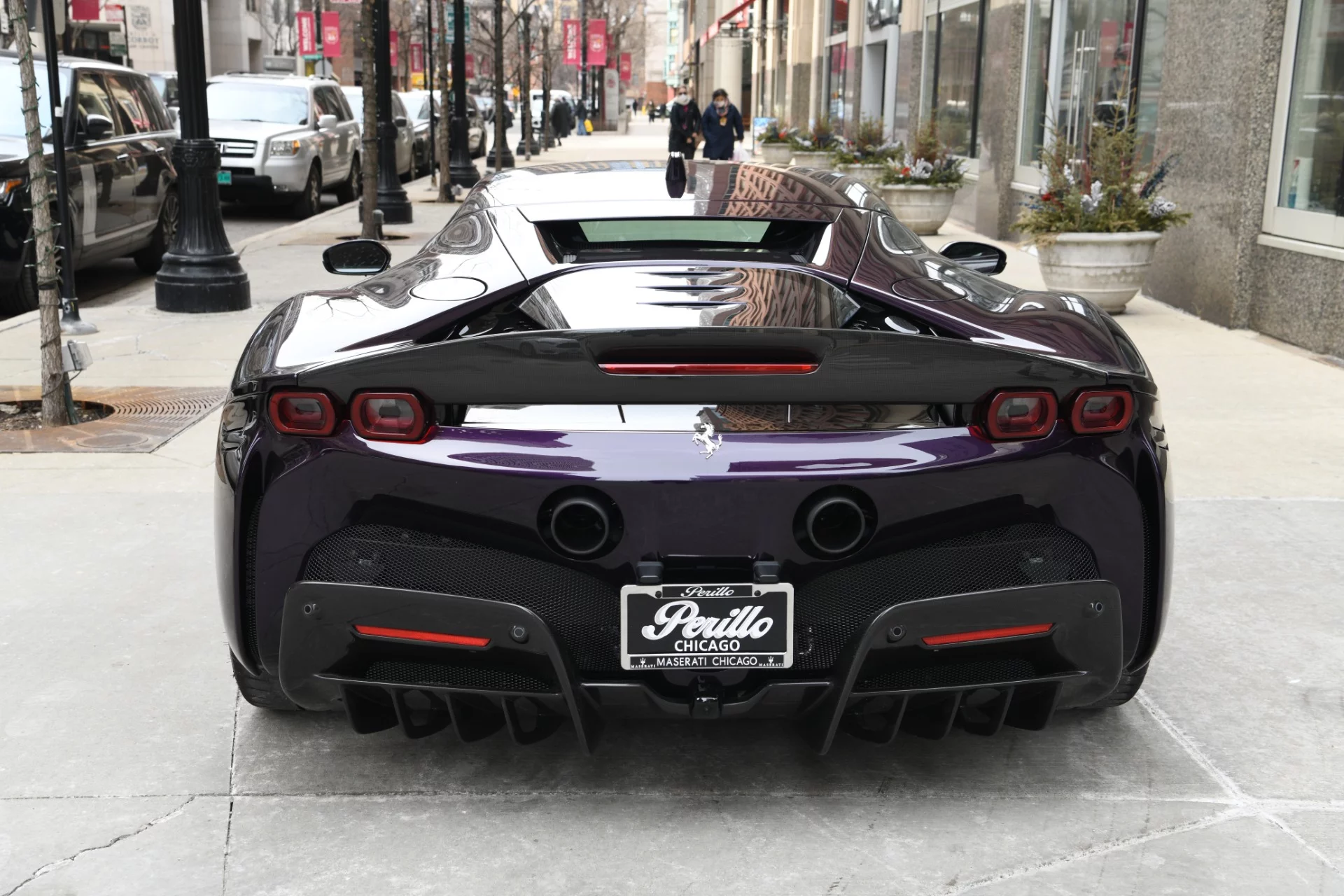 Viola Hong Kong Ferrari SF90