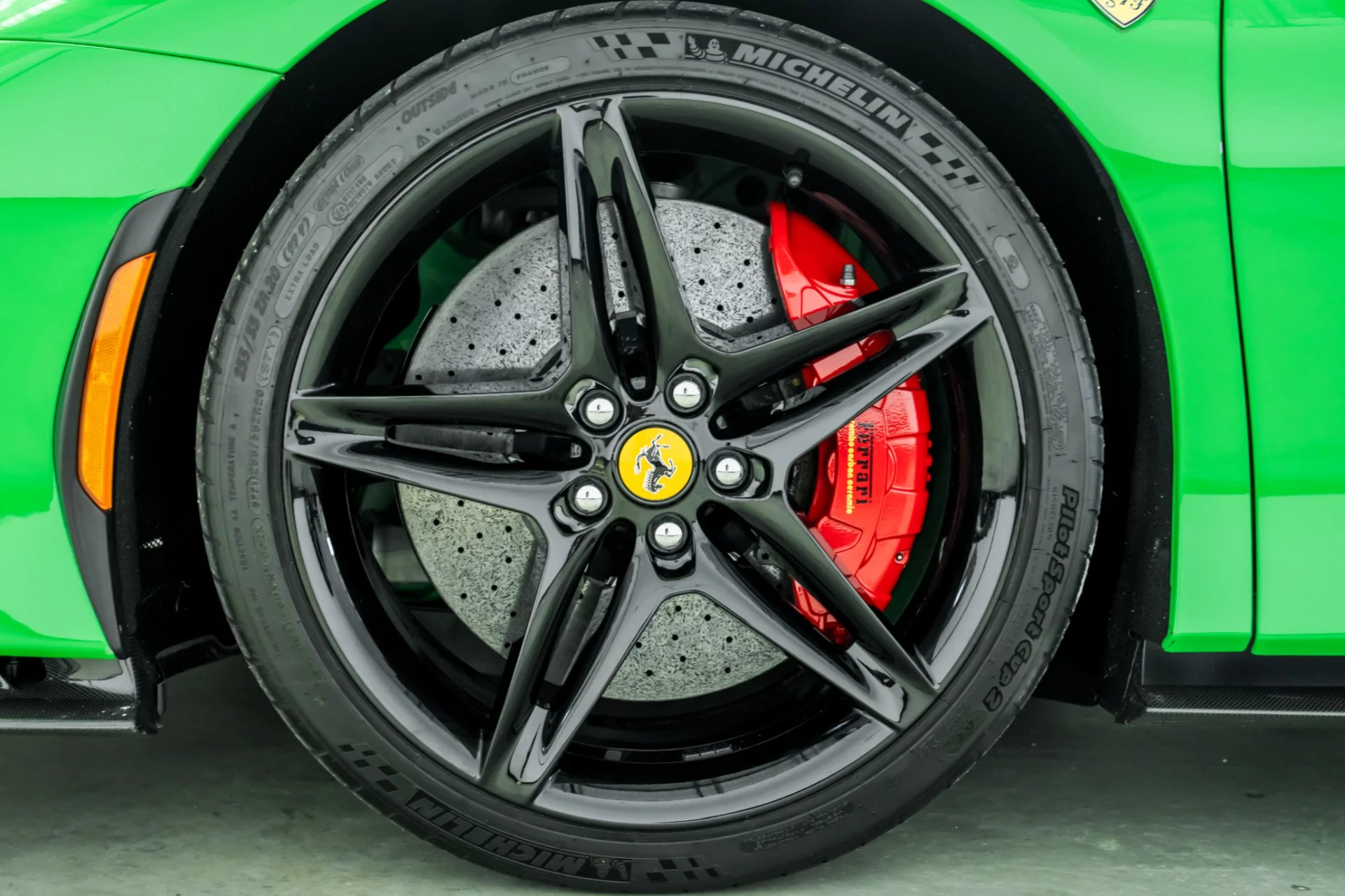 Signal Green Ferrari SF90