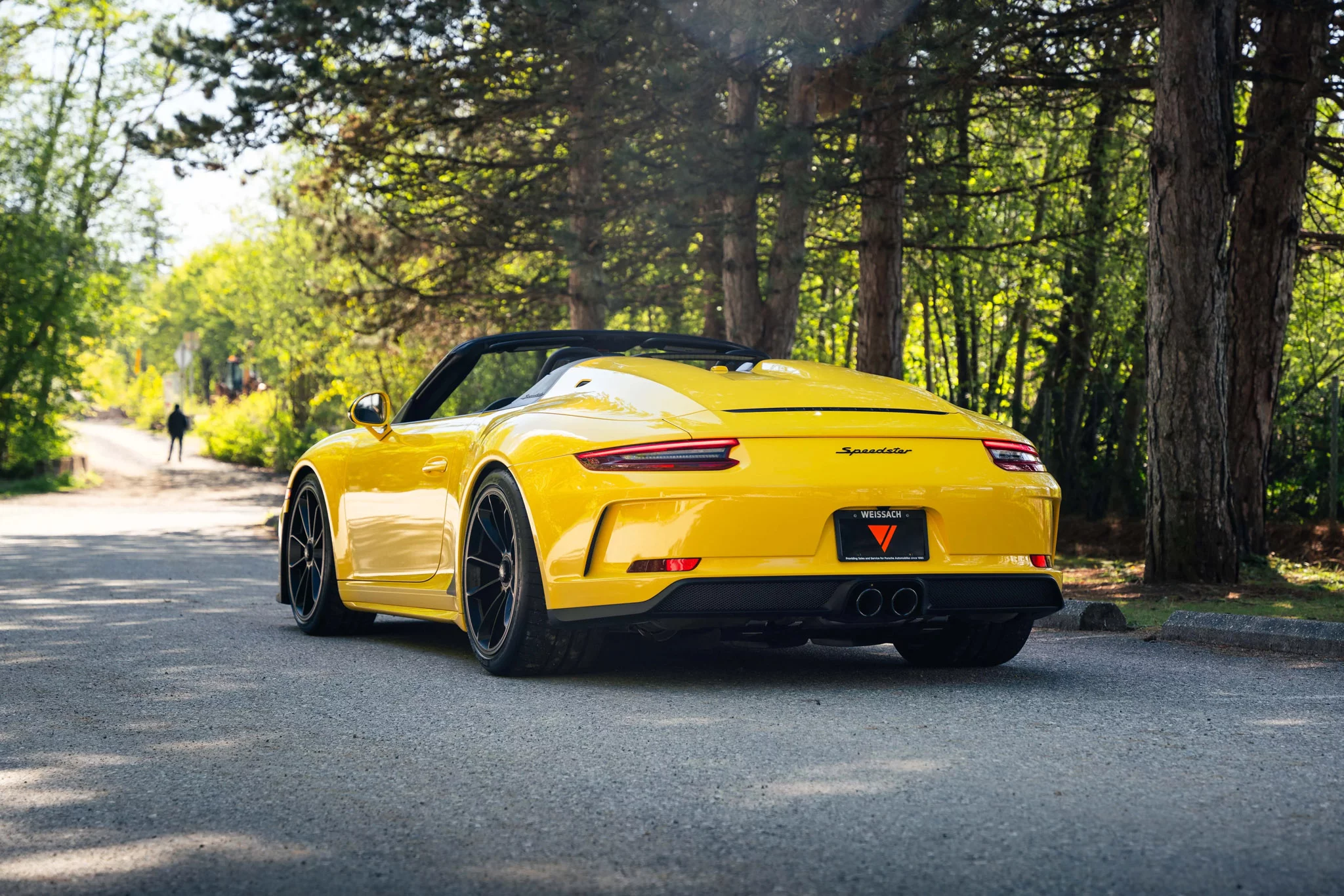 Racing Yellow Porsche 911 Speedster