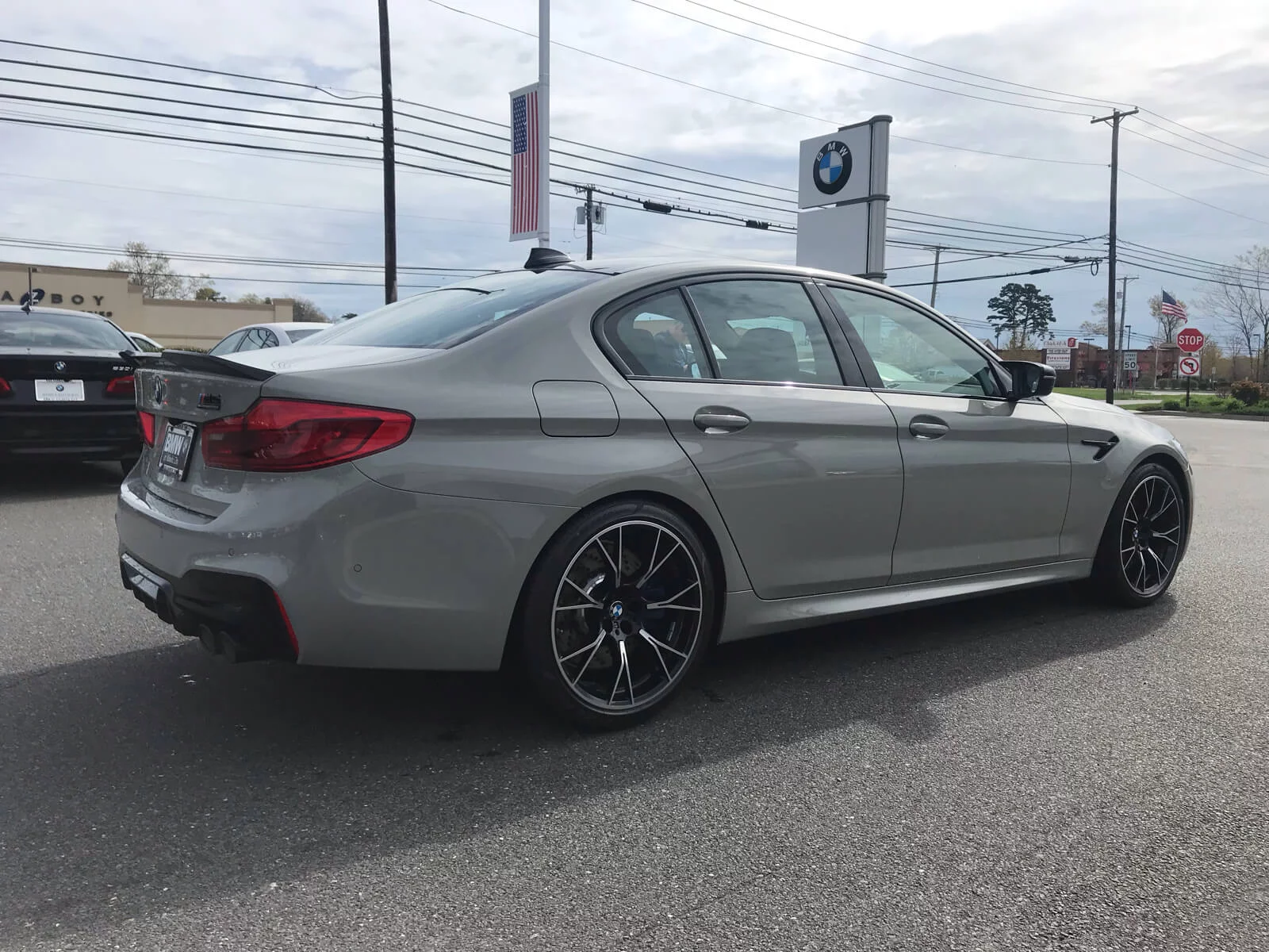 Fashion Grey BMW M5
