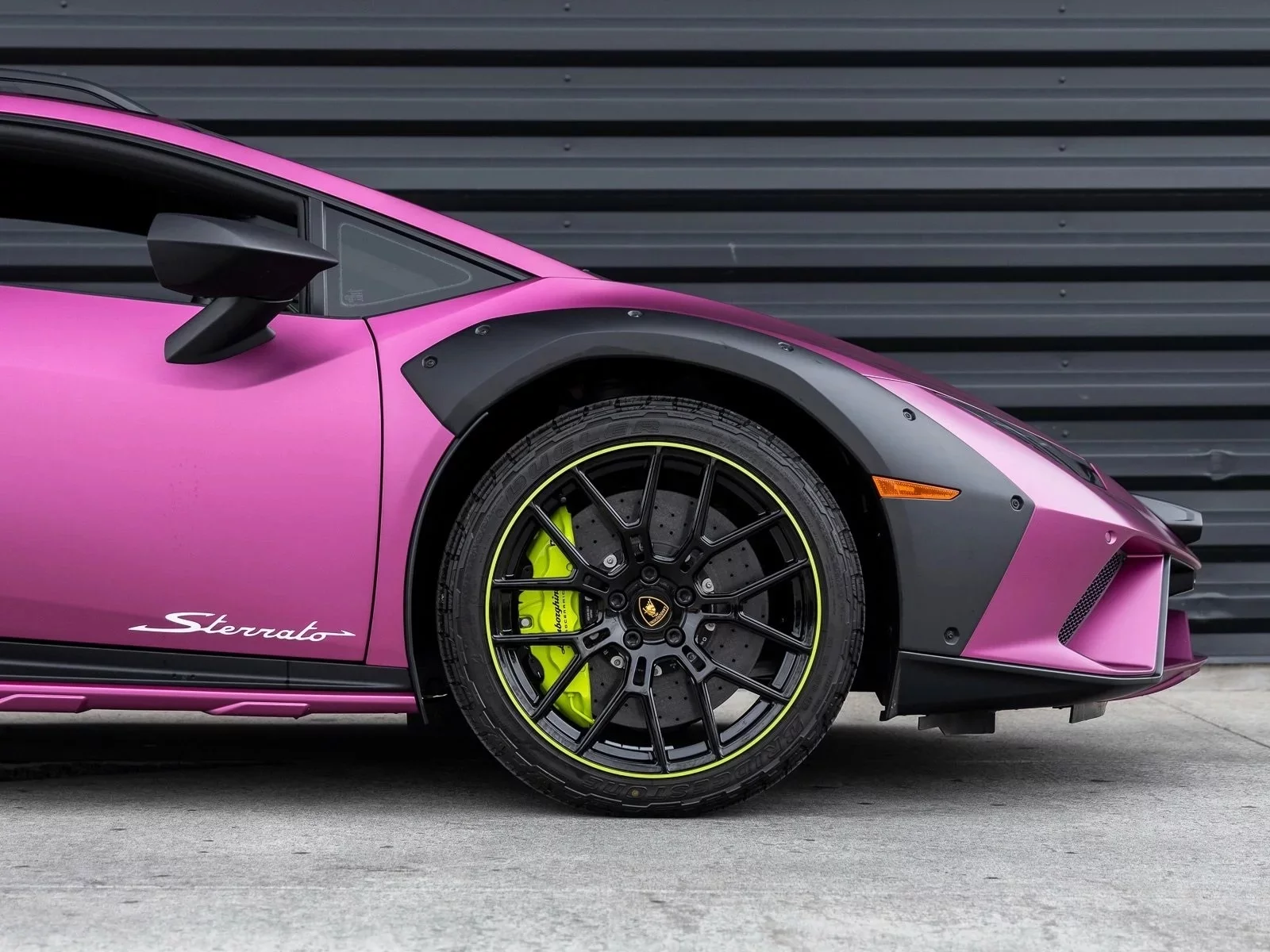 Viola Rubus Lamborghini Huracán
