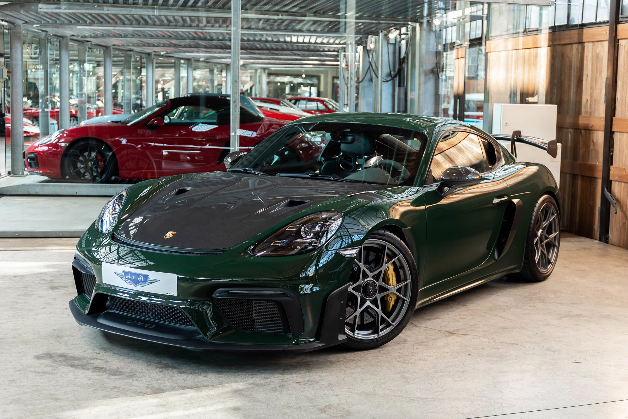 Underberg Green Porsche 718 Cayman GT4 RS