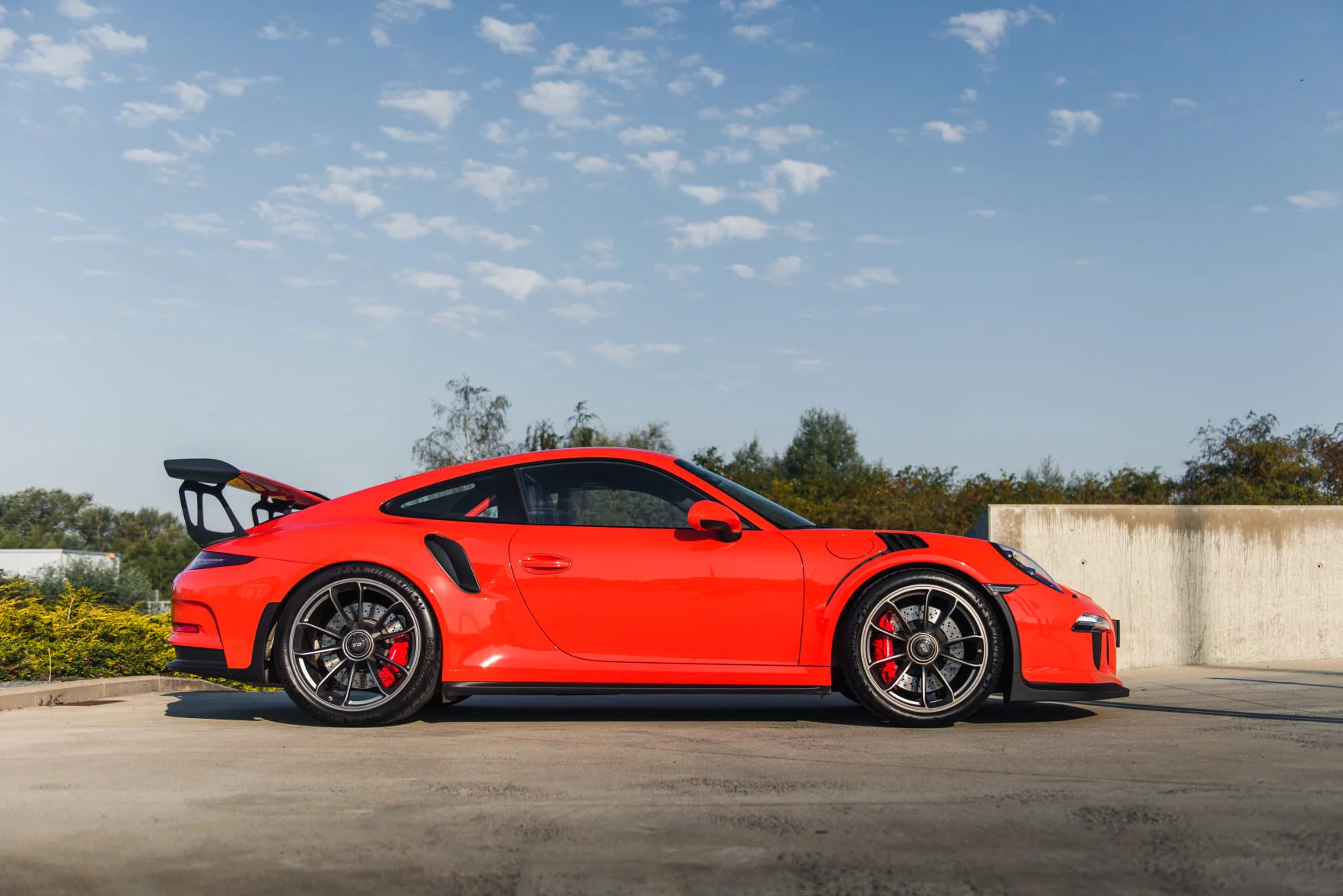 Lava Orange Porsche 911 GT3 RS