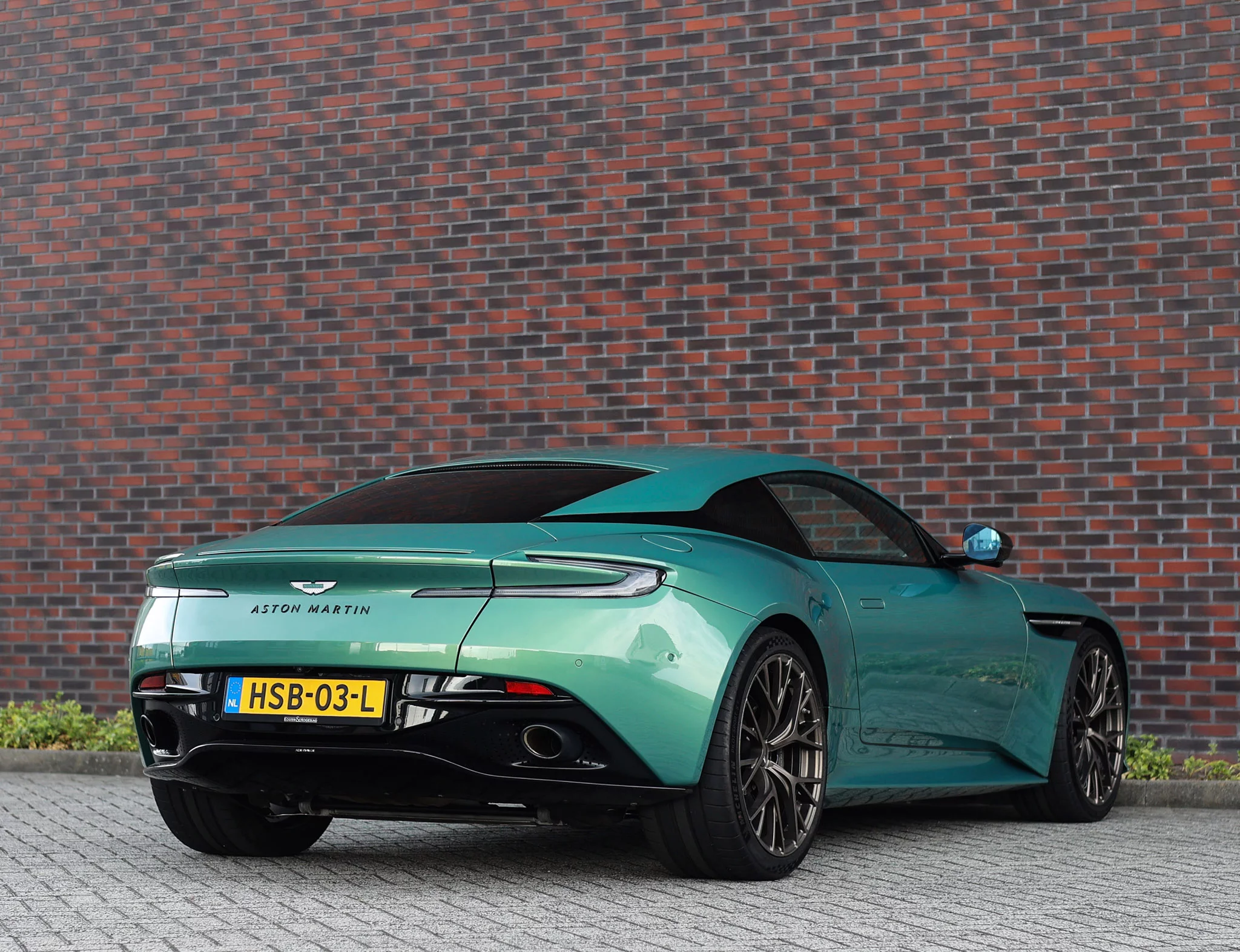 Iridescent Emerald Aston Martin DB12