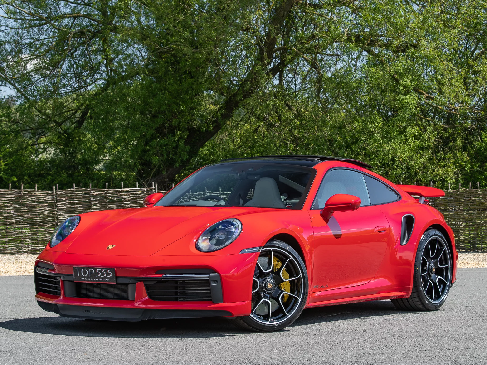 Guards Red Porsche 911 Turbo