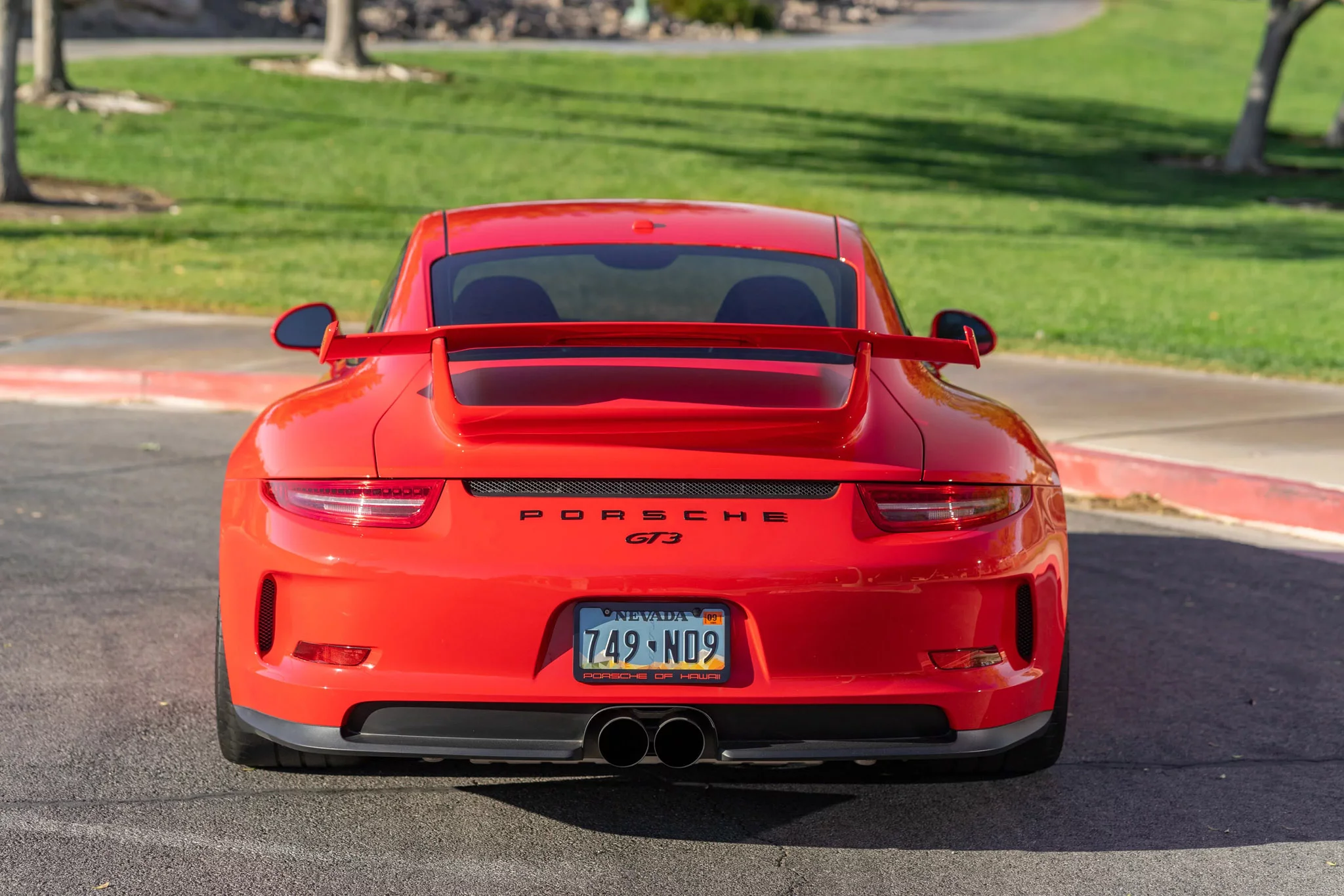 Guards Red Porsche 911 GT3