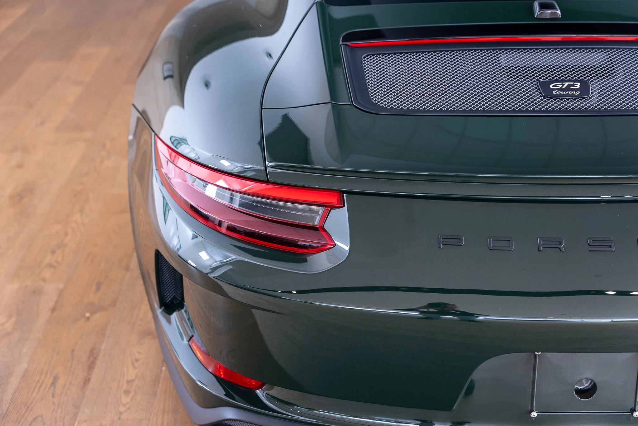 Brewster Green Porsche 911 GT3
