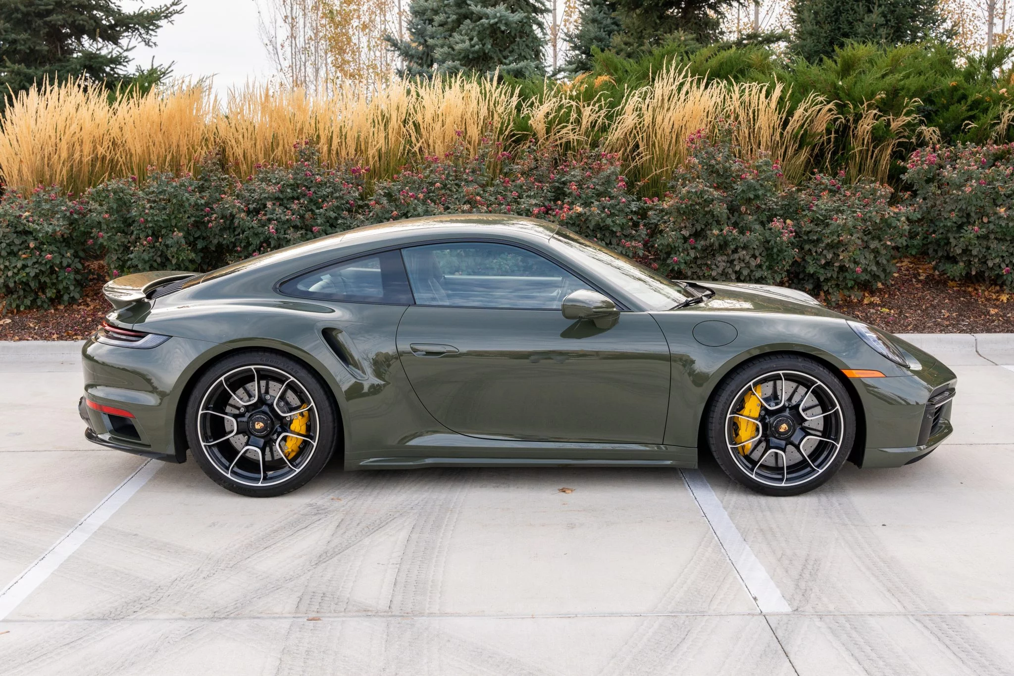 Black Olive Porsche 911 Turbo