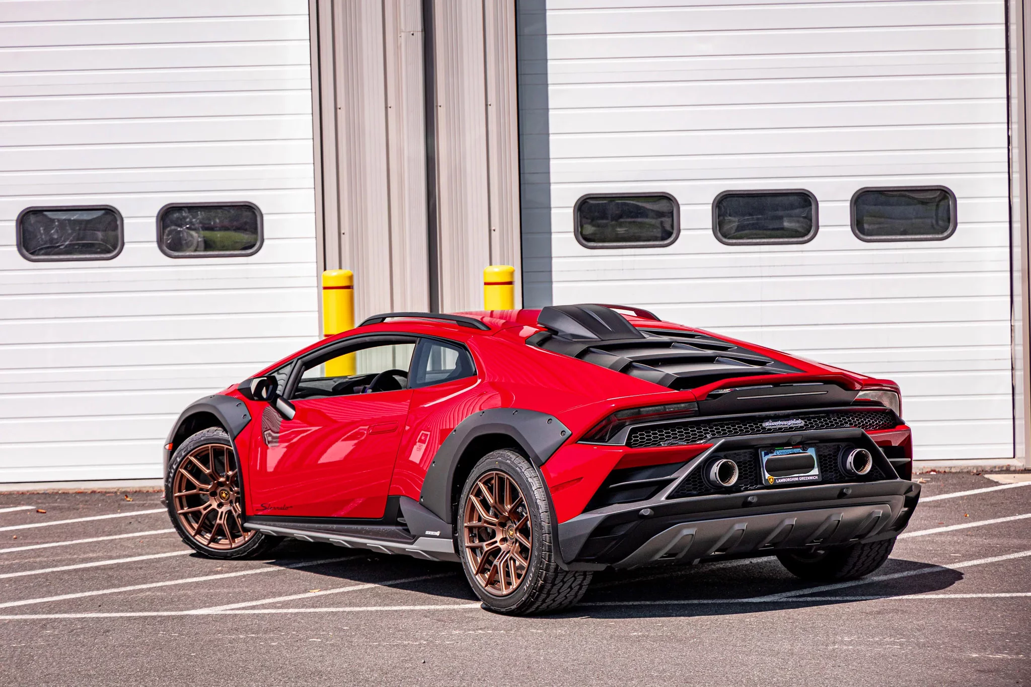 Rosso Anteros Lamborghini Huracán