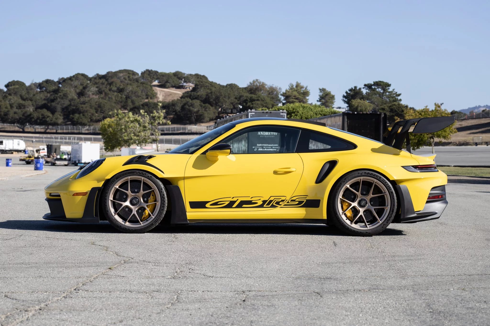 Racing Yellow Porsche 911 GT3 RS