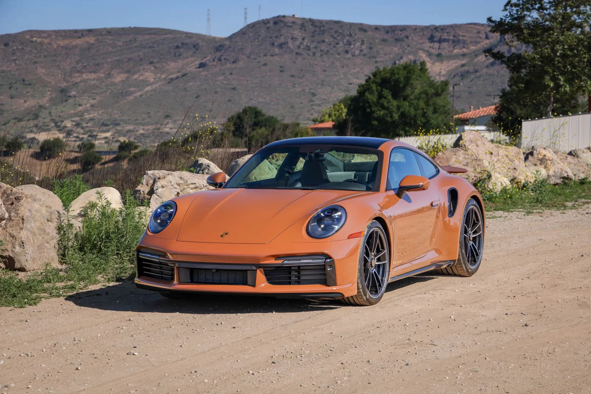 Sepia Brown Porsche 911 Turbo