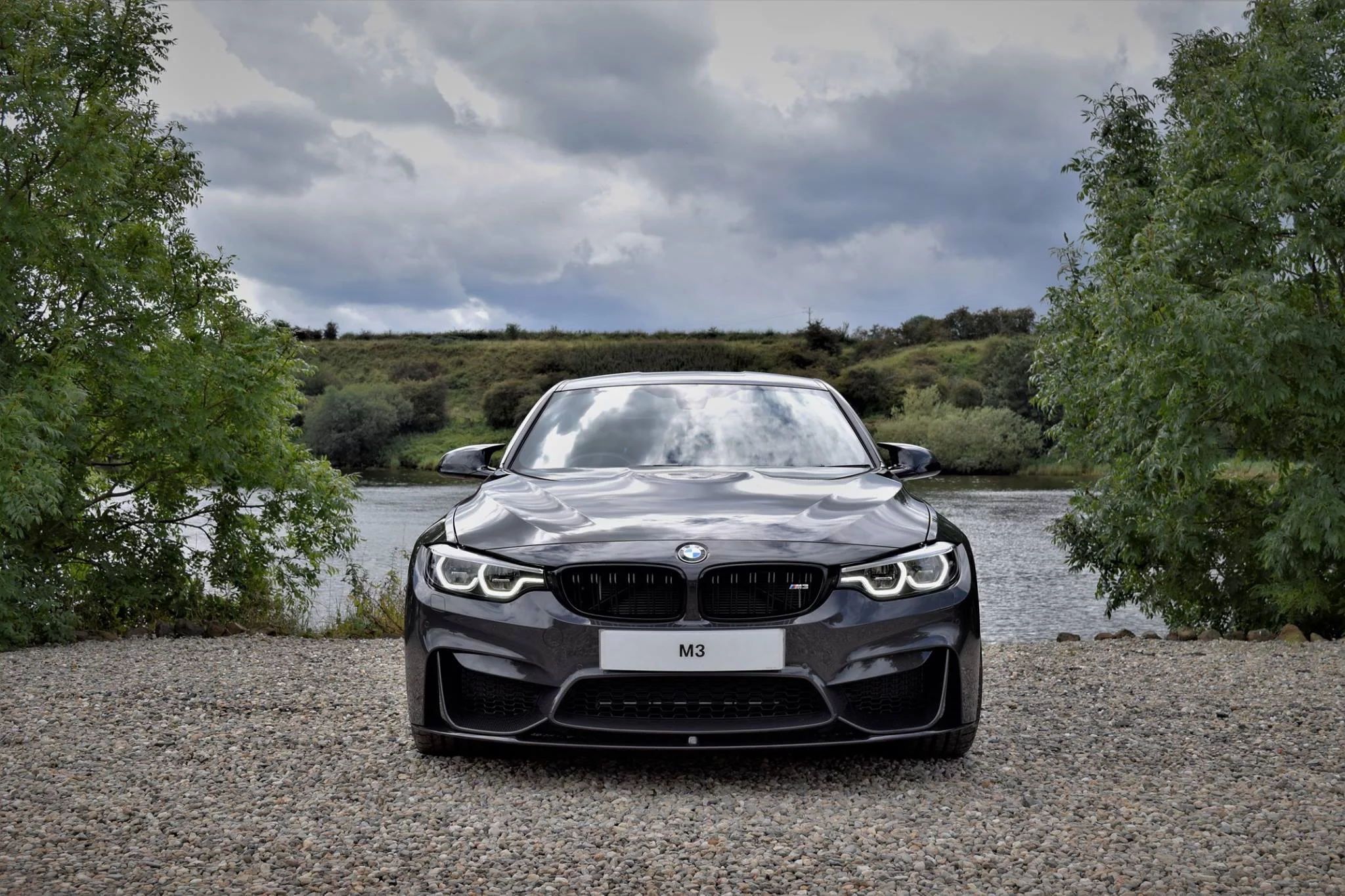 Grey Black BMW M3