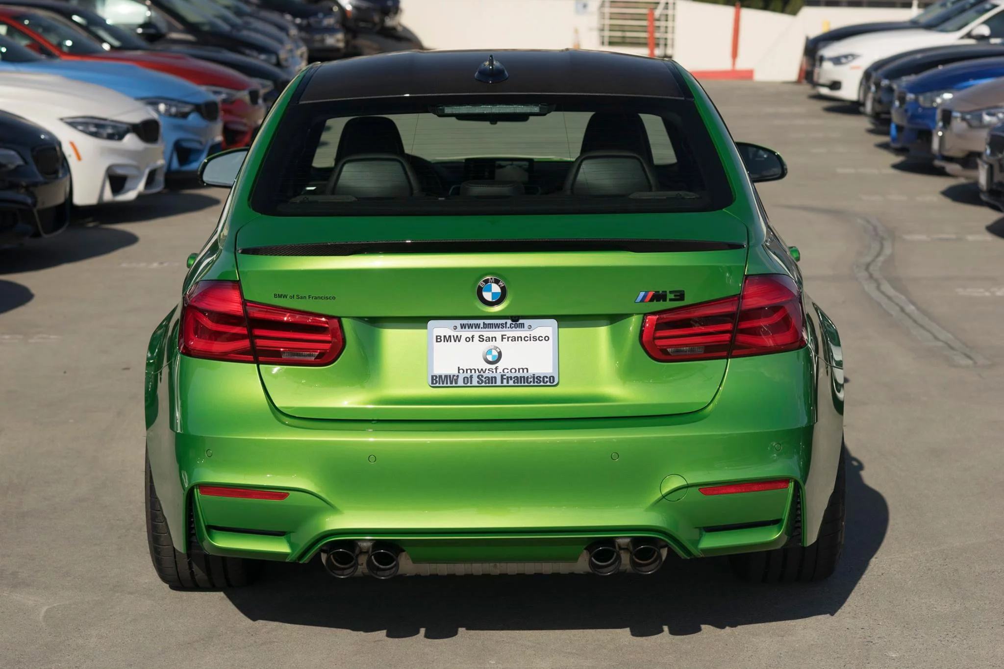 Java Green BMW M3