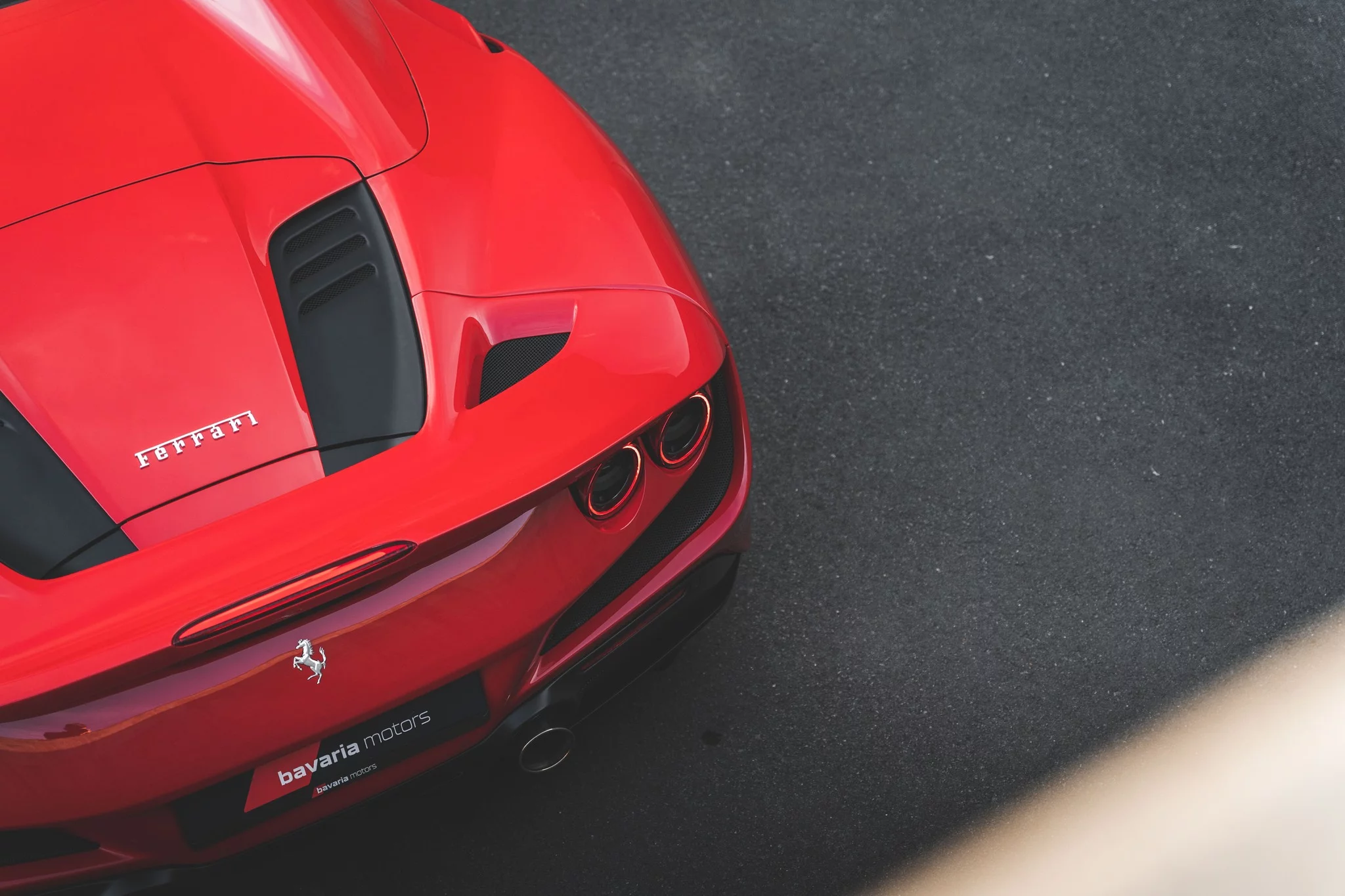 Rosso Corsa Ferrari F8